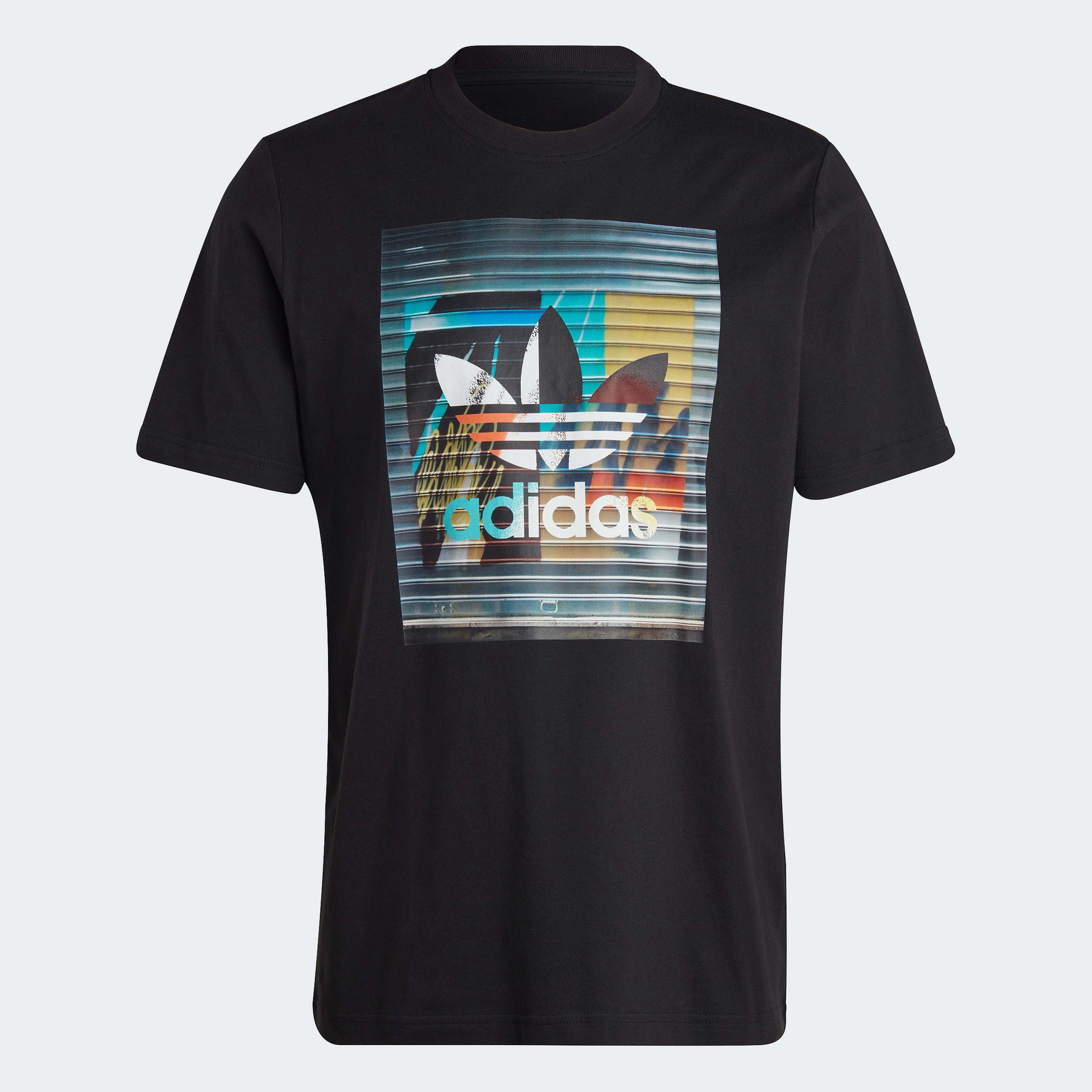 adidas Graphics off the Grid  Erkek Siyah T-Shirt