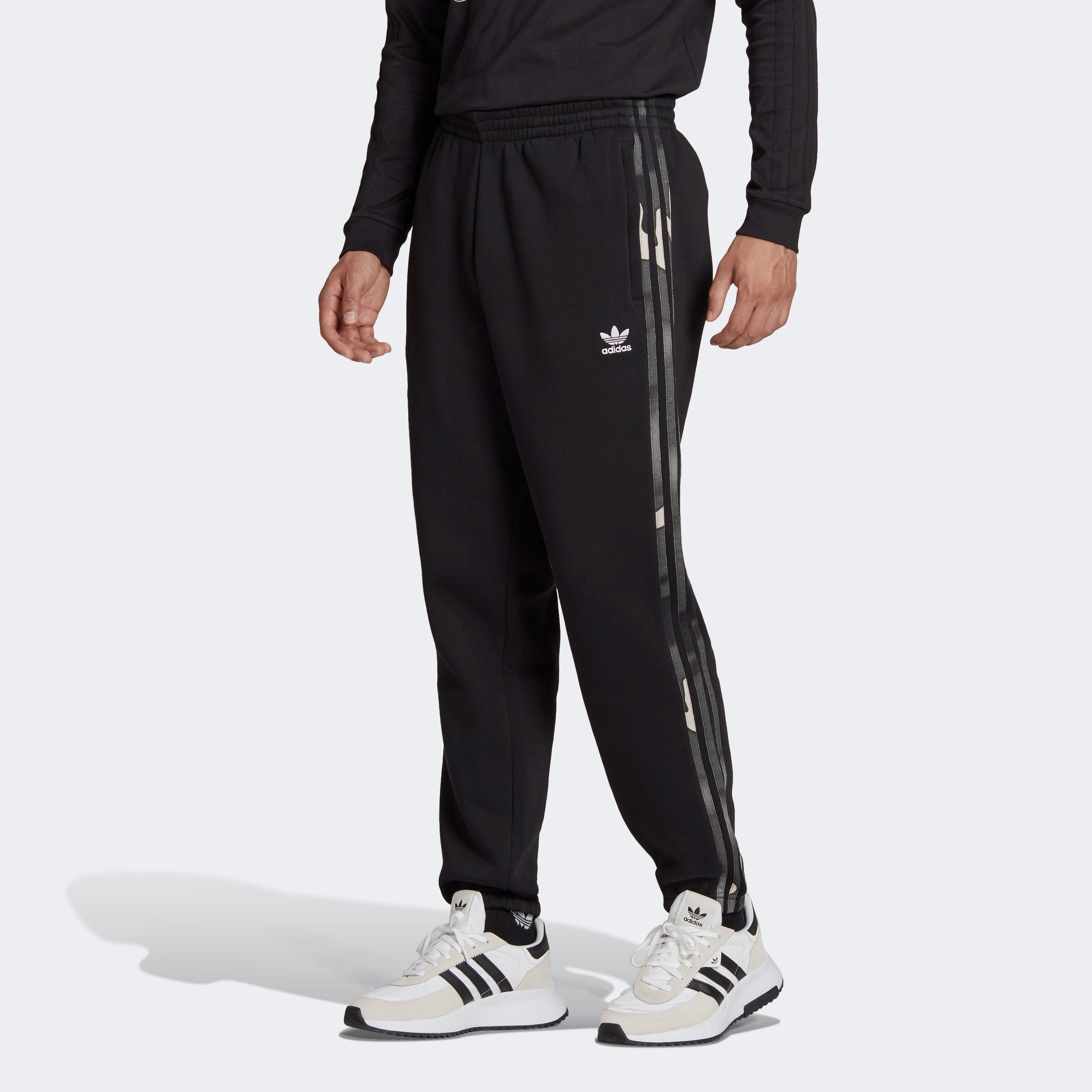 adidas Graphics Camo Sweat Erkek Siyah Eşofman Altı
