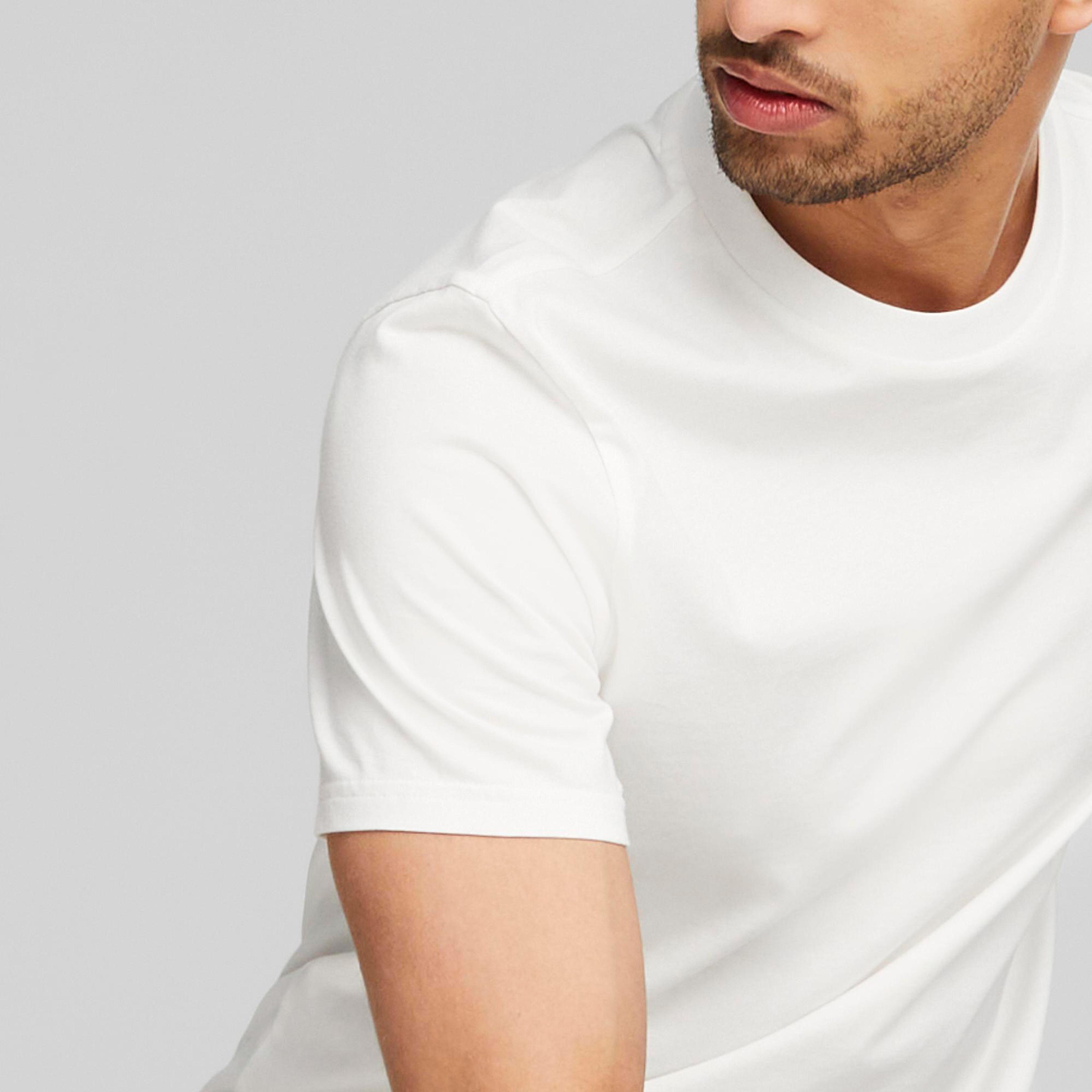 Puma Classics Small Logo Erkek Beyaz T-Shirt
