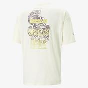 Puma Gen.G Logo Erkek Krem T-Shirt
