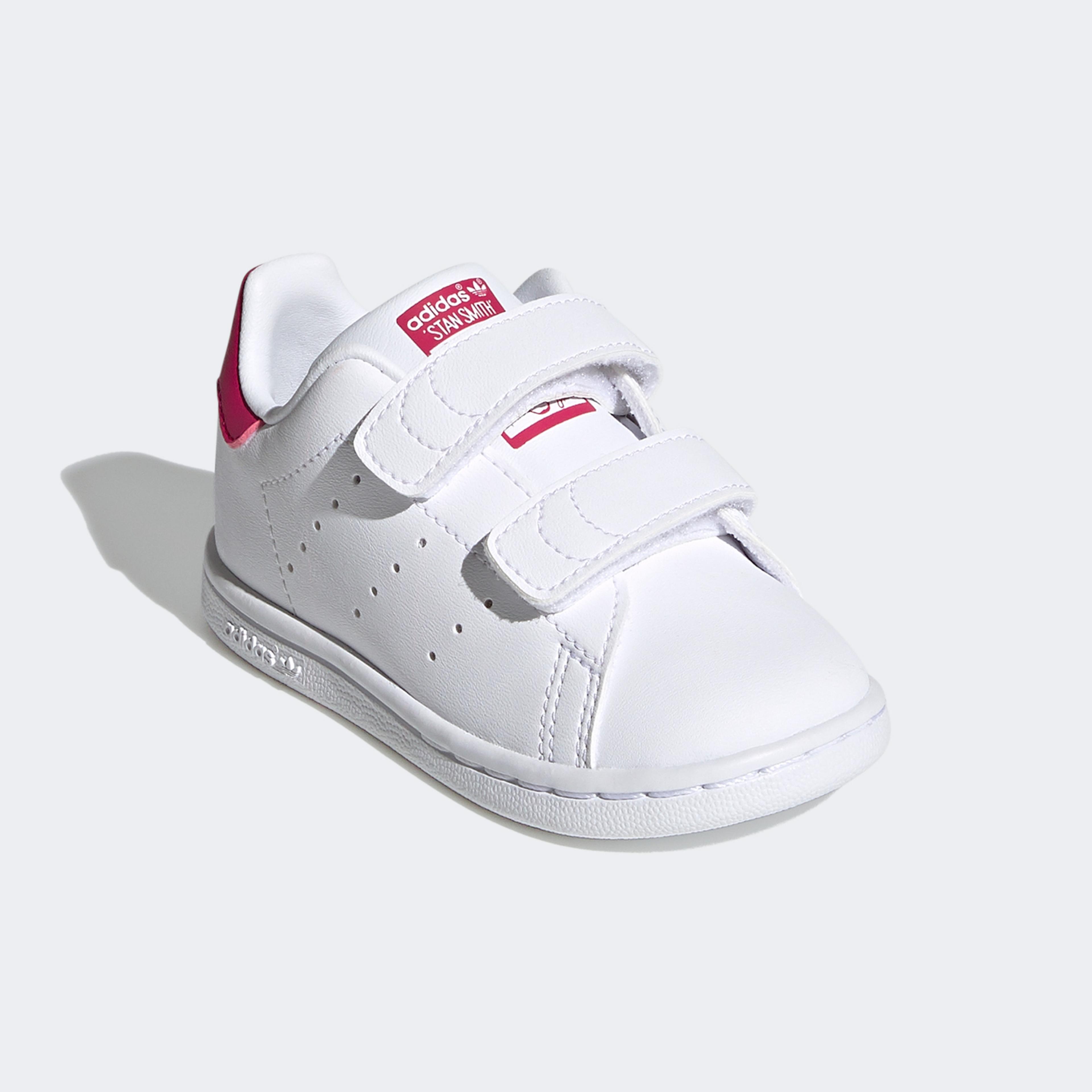 adidas Stan Smith Bebek Kırmızı-Beyaz Spor Ayakkabı