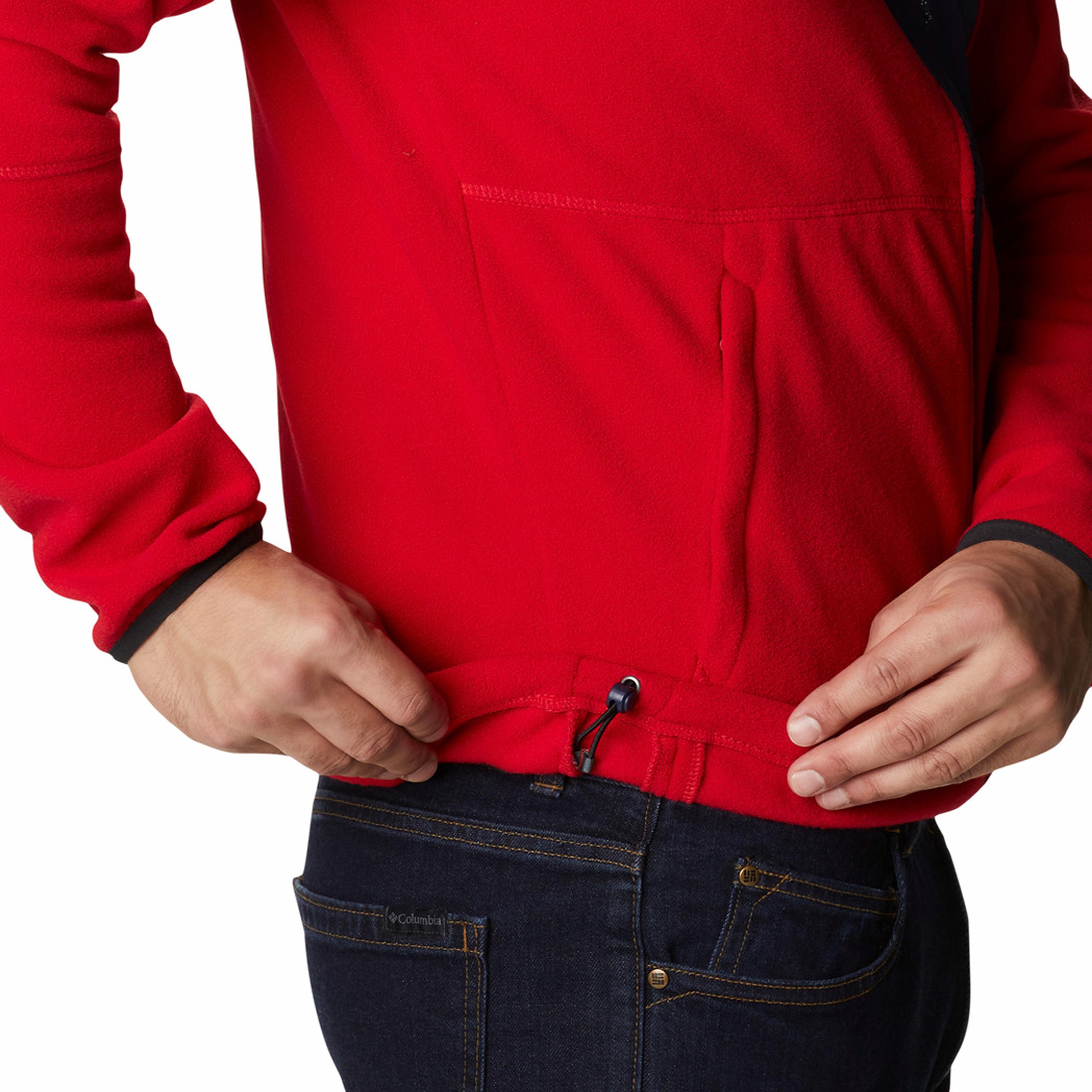 Columbia Rapid Expedition Full Zip Fleece Erkek Kırmızı Polar Ceket