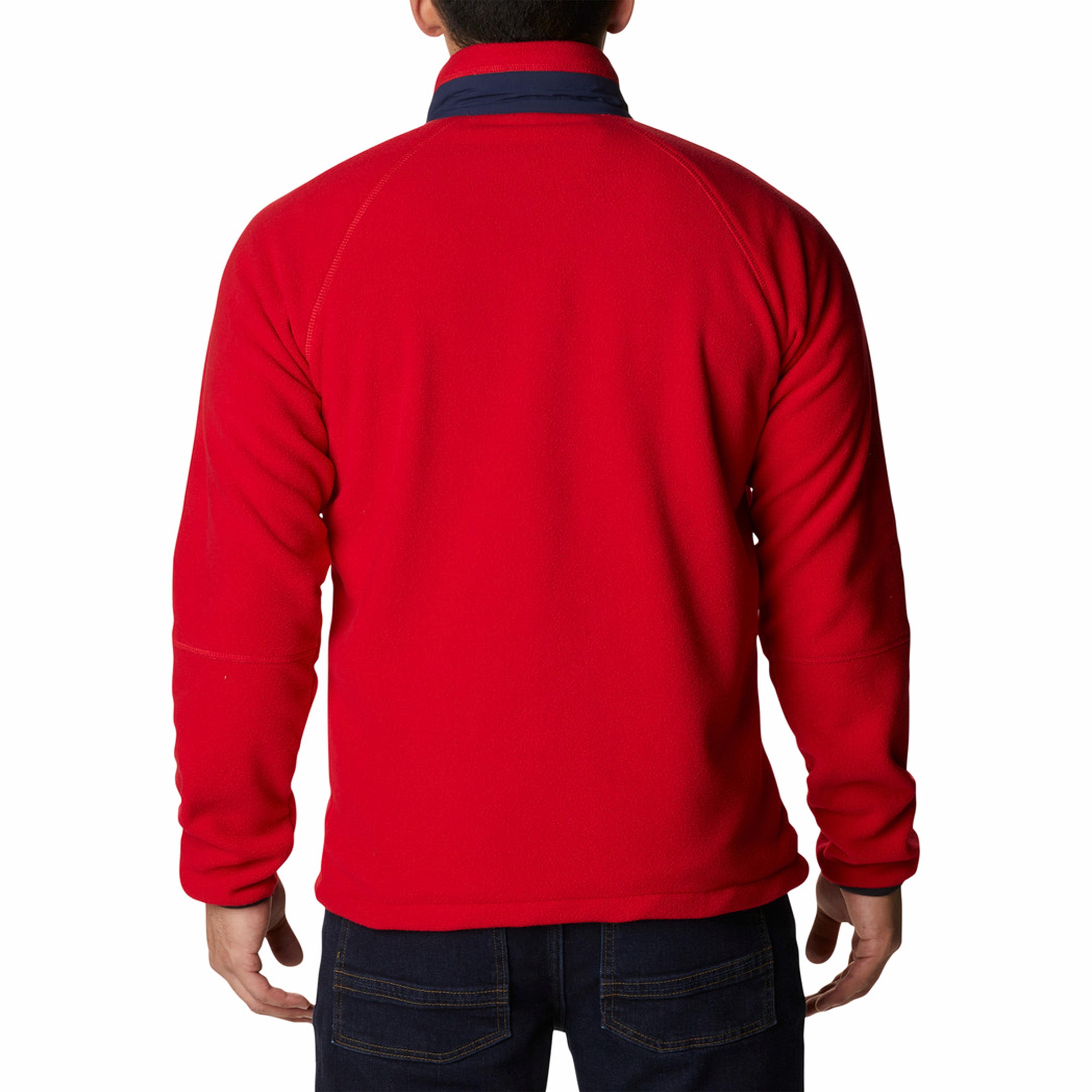 Columbia Rapid Expedition Full Zip Fleece Erkek Kırmızı Polar Ceket