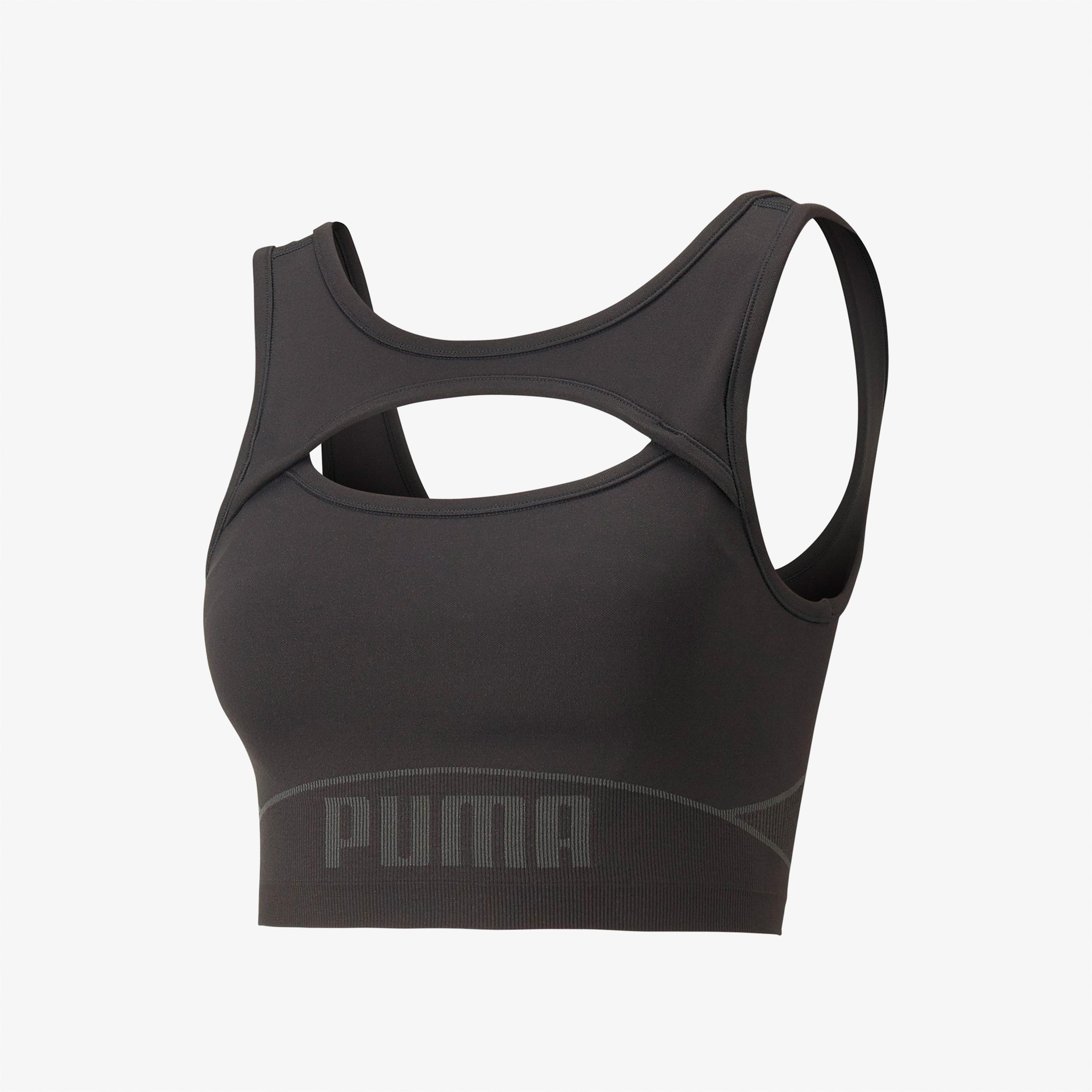 Puma Formknit Seamless Fashion Kadın Siyah Bra