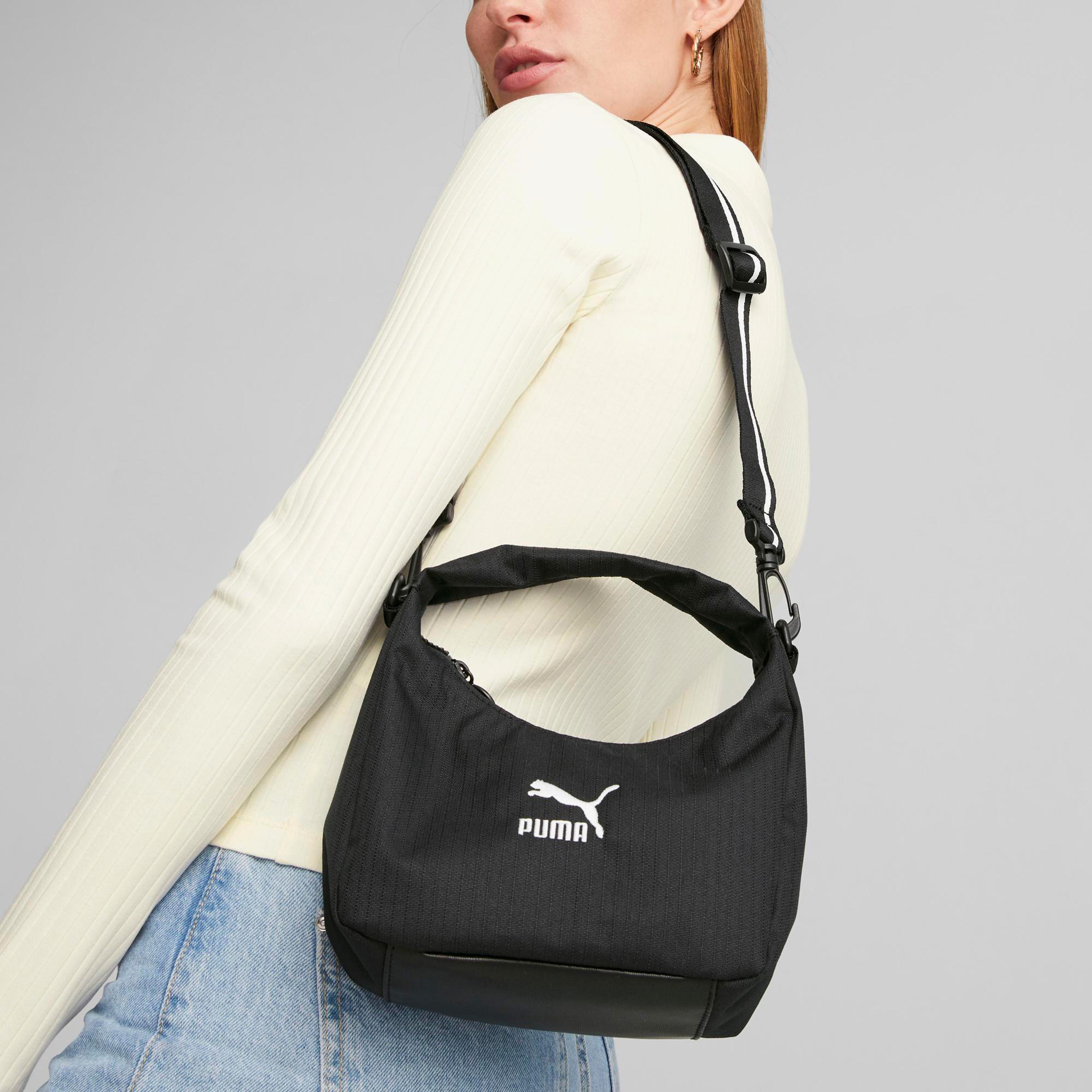 Puma Prime Classics Seasonal Mini Hobo Unisex Siyah Omuz Çantası