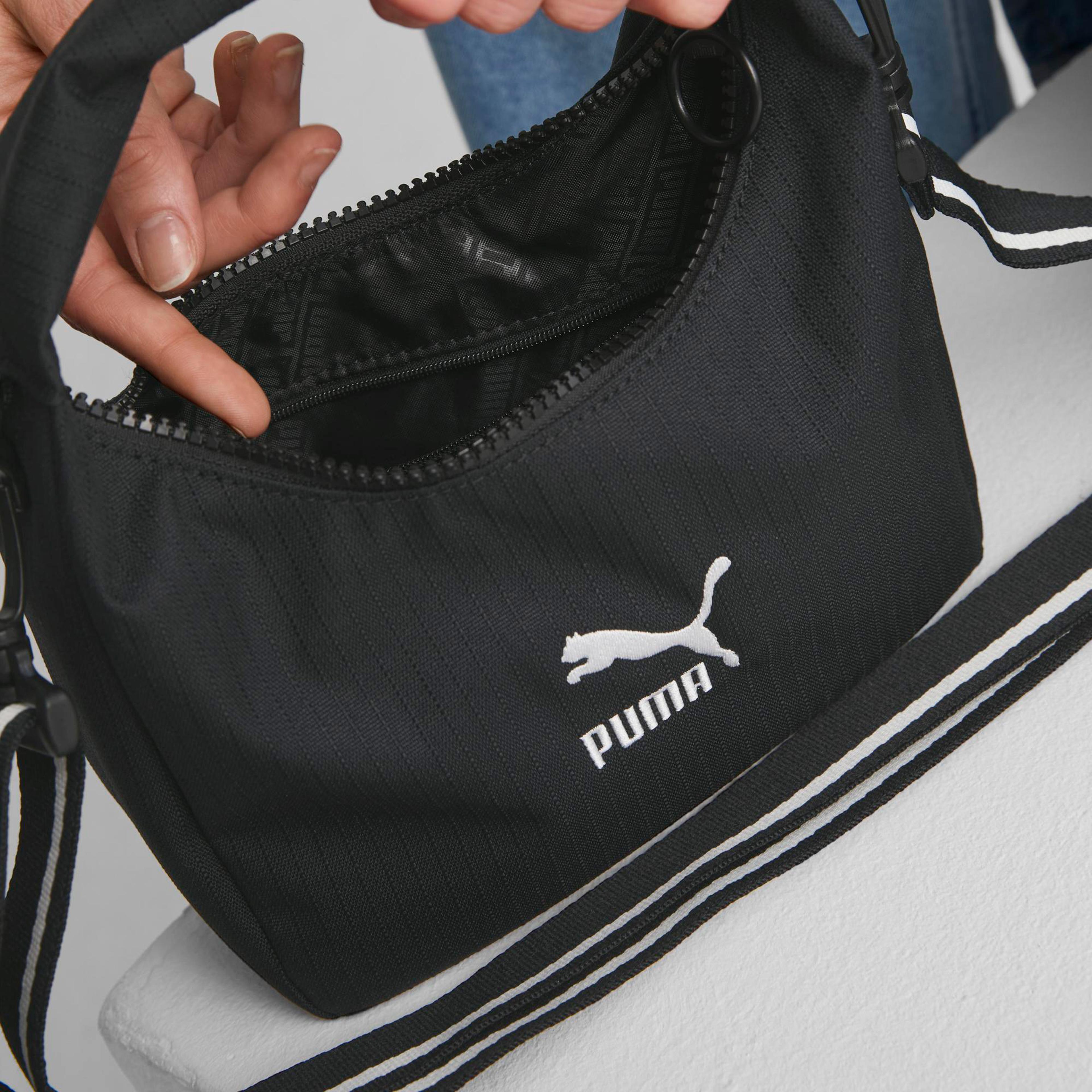 Puma Prime Classics Seasonal Mini Hobo Unisex Siyah Omuz Çantası