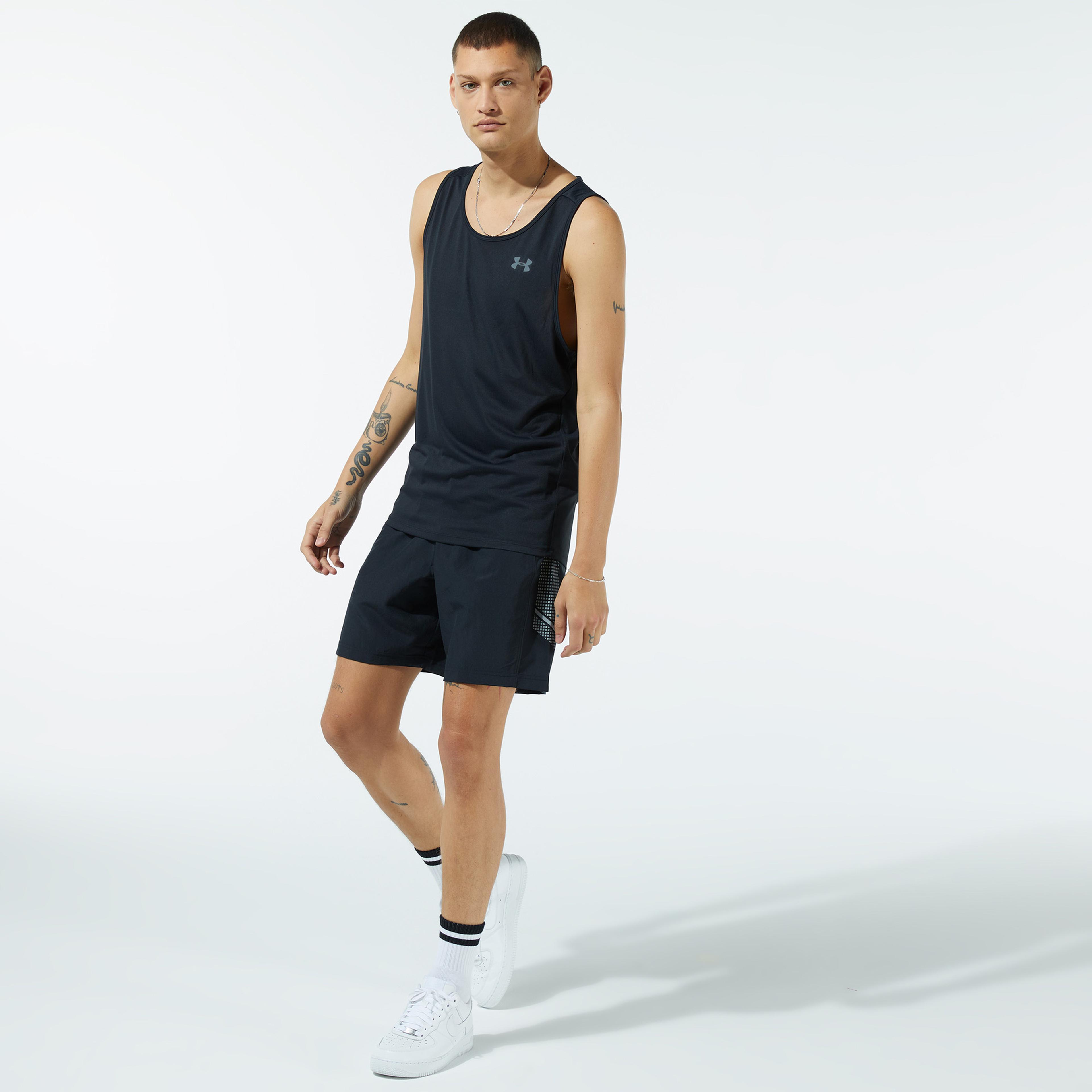 Under Armour Tech 2.0 Tank Erkek Siyah Kolsuz T-Shirt