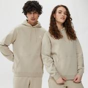 Converse Go-To Embroidered Star Chevron Brushed Back Fleece  Unisex Bej Hoodie