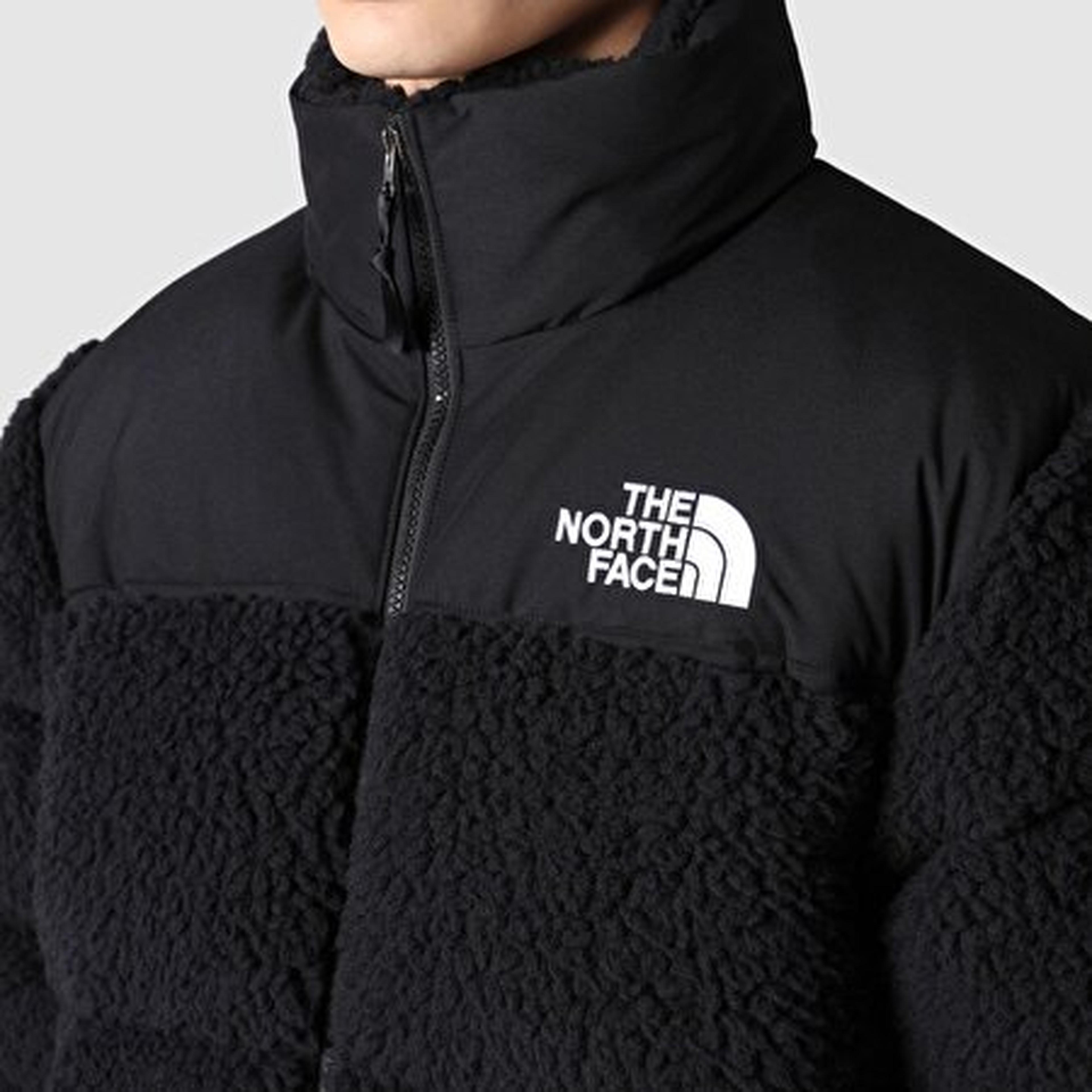 The North Face High Pile Nuptse Siyah Erkek Mont