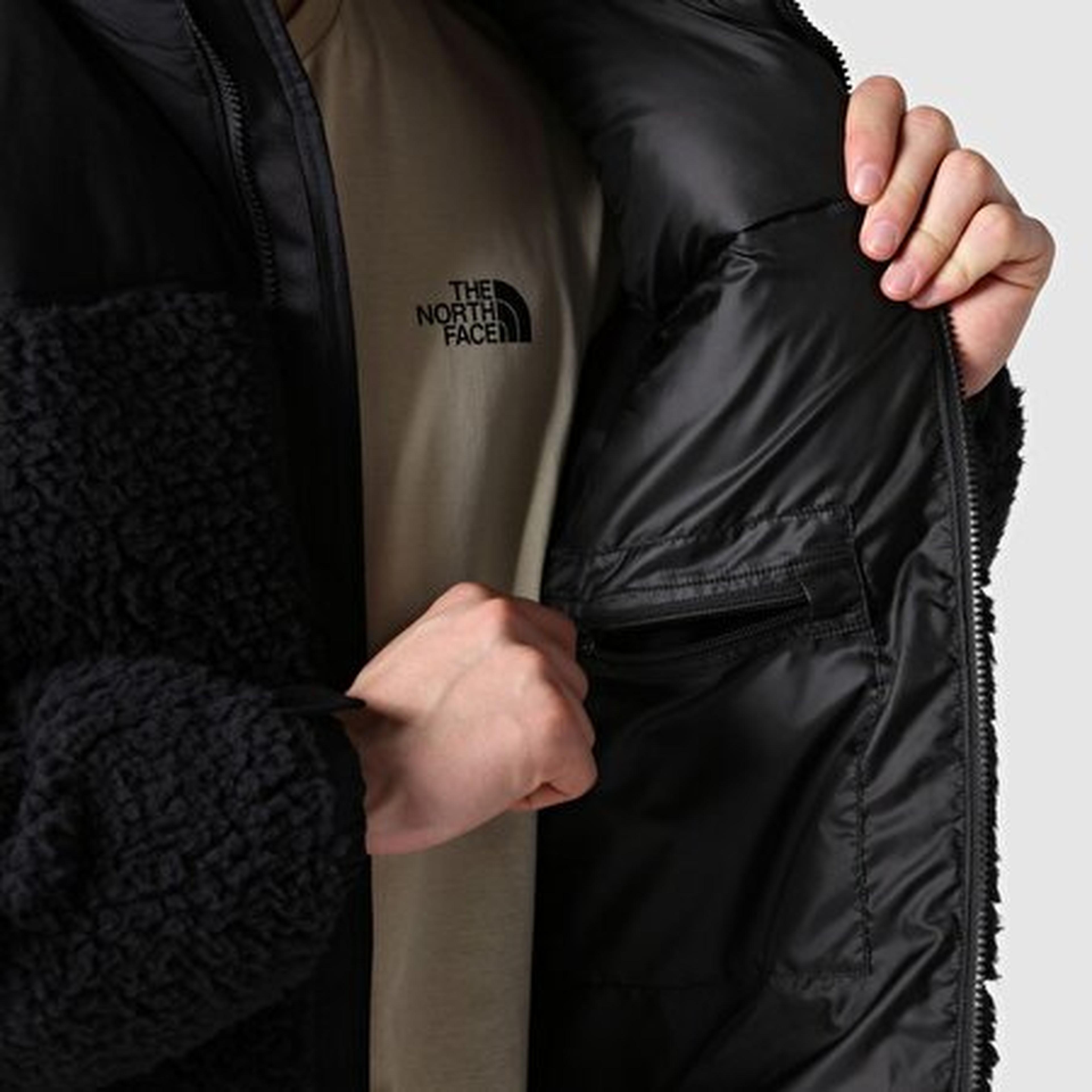 The North Face High Pile Nuptse Siyah Erkek Mont