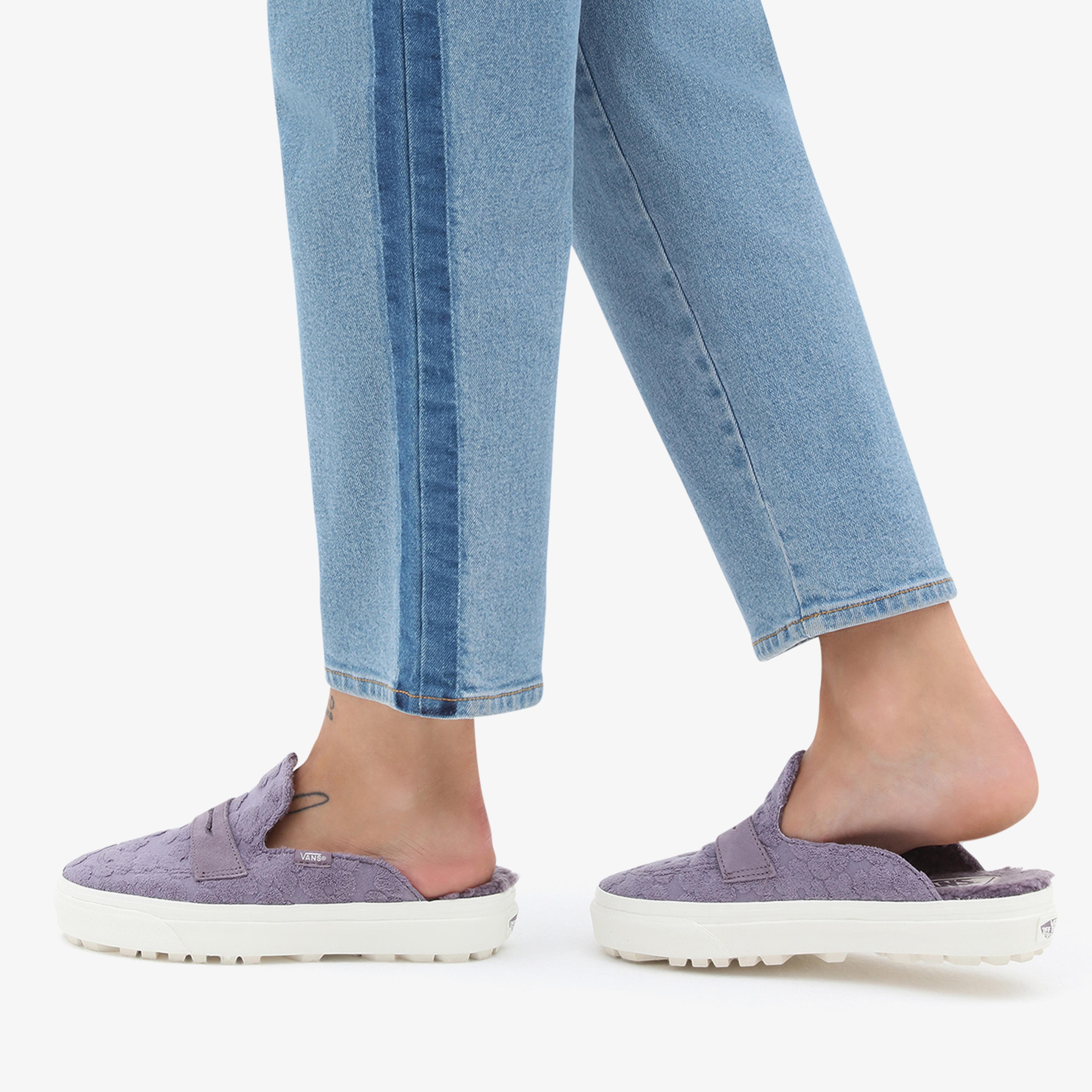 Vans Ua Style 53 Mule Dx Kadın Mor Terlik
