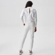 Lacoste Kadın Slim Fit Beyaz Eşofman Altı