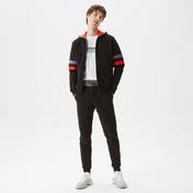 Lacoste Erkek Regular Fit Renk Bloklu Siyah Eşofman Altı