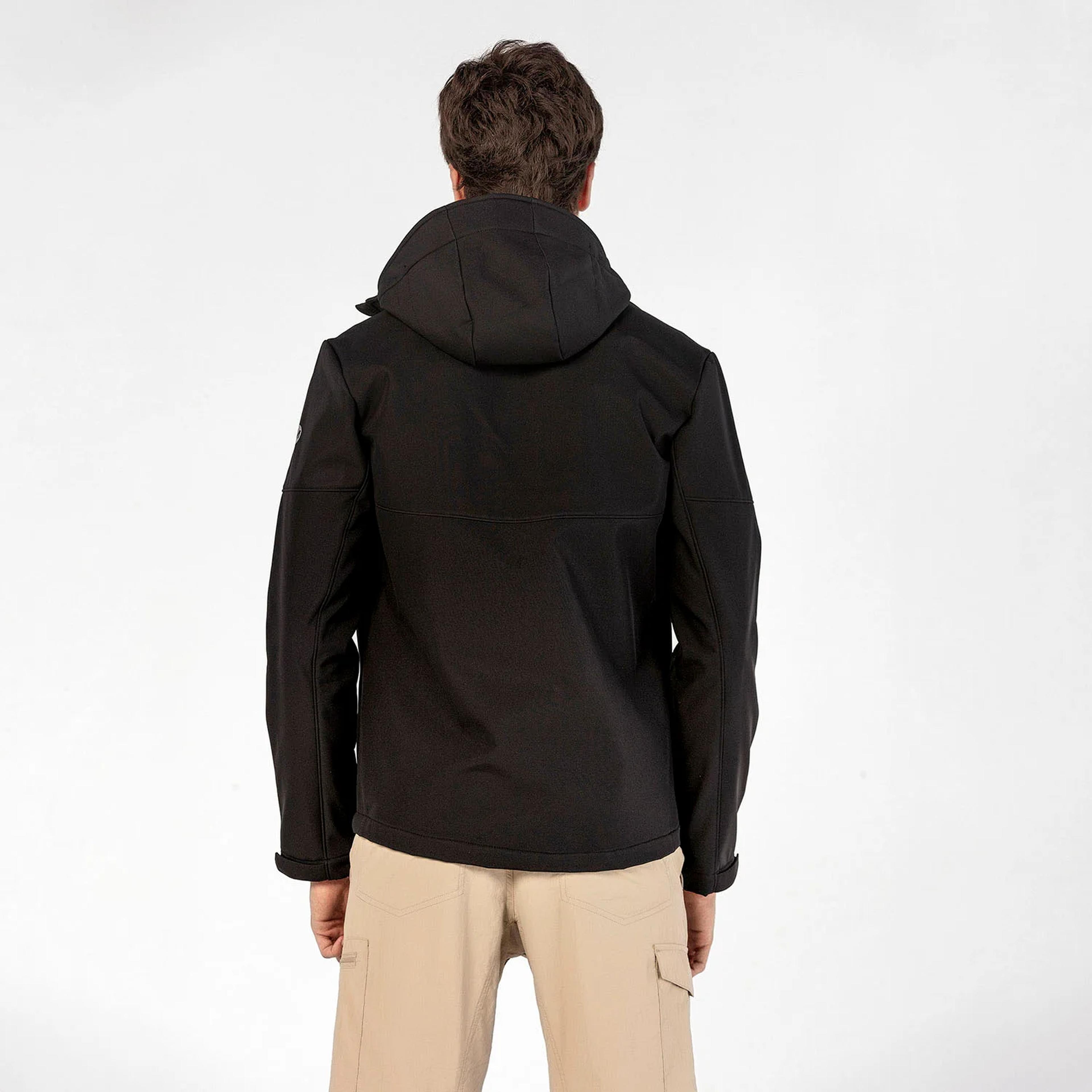 Merrell Flash Softshell Erkek Siyah Polar Mont