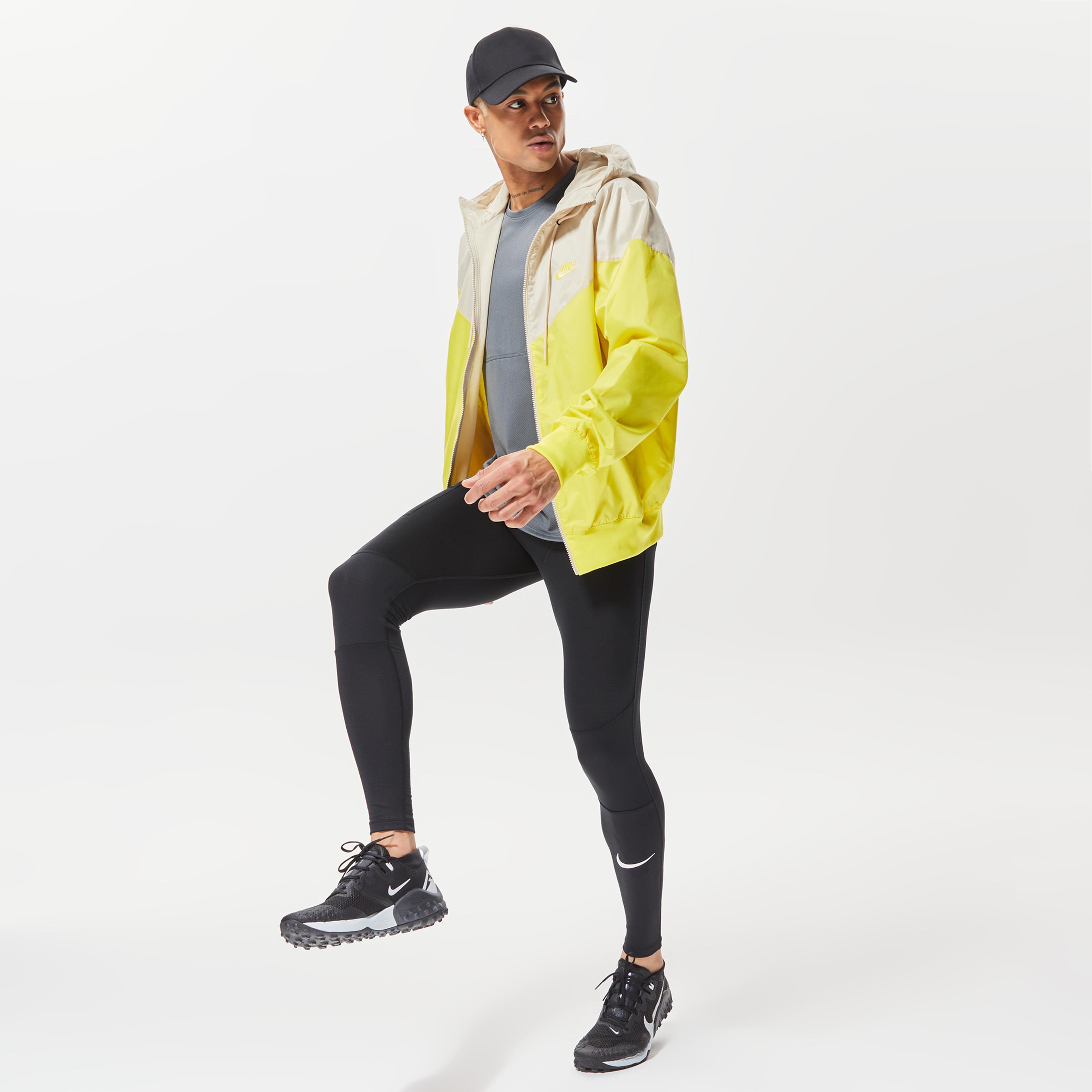 Nike Sportswear Windrunner Erkek Sarı Ceket