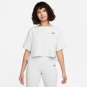Nike Sportswear Rib Jersey Top Kadın Gri T-Shirt