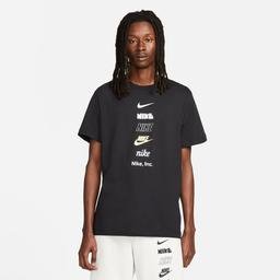 Nike Club+ Erkek Siyah T-Shirt