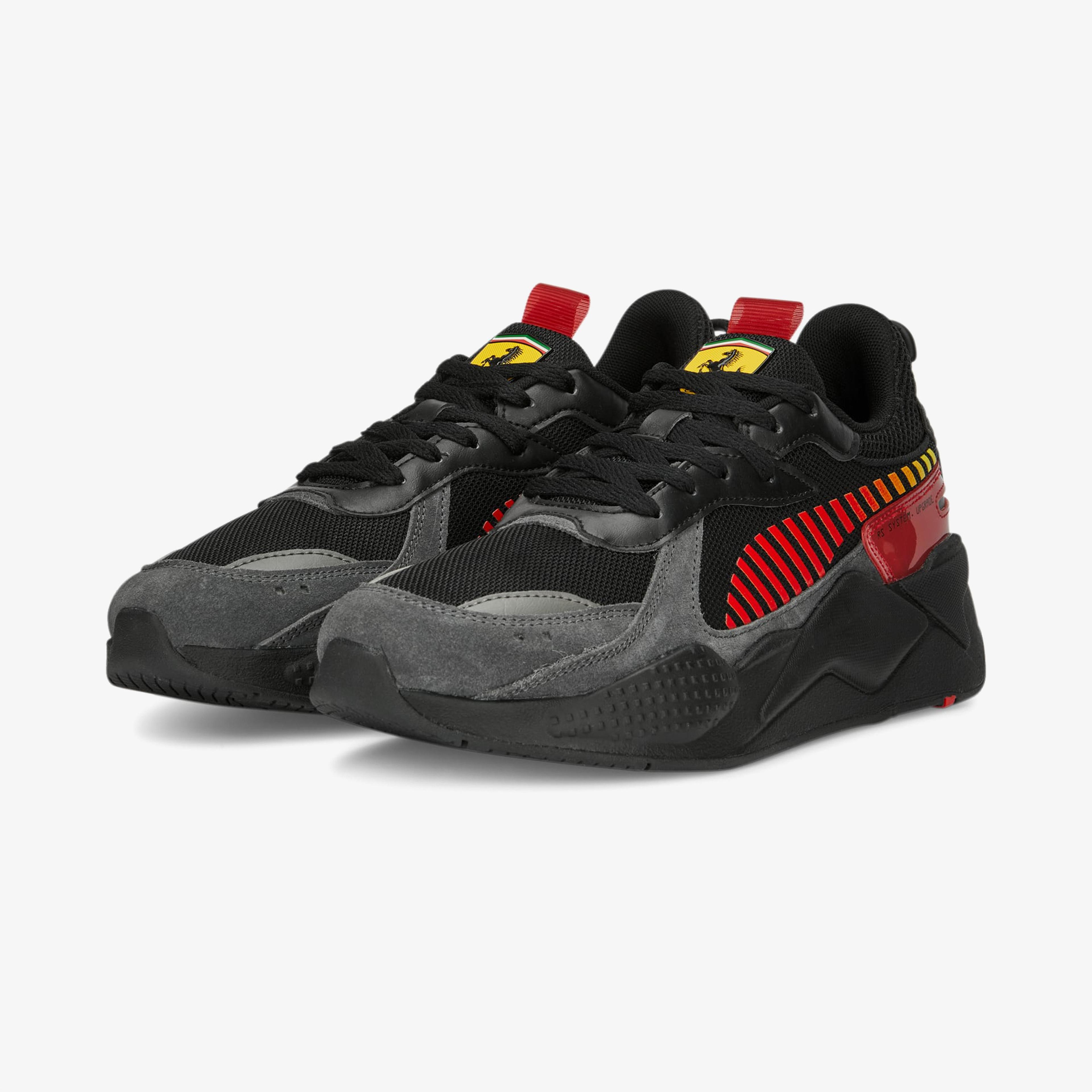 Puma Ferrari RS-X Erkek Siyah Spor Ayakkabı