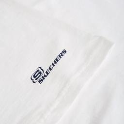 Skechers Graphic Big Logo Erkek Beyaz T-Shirt