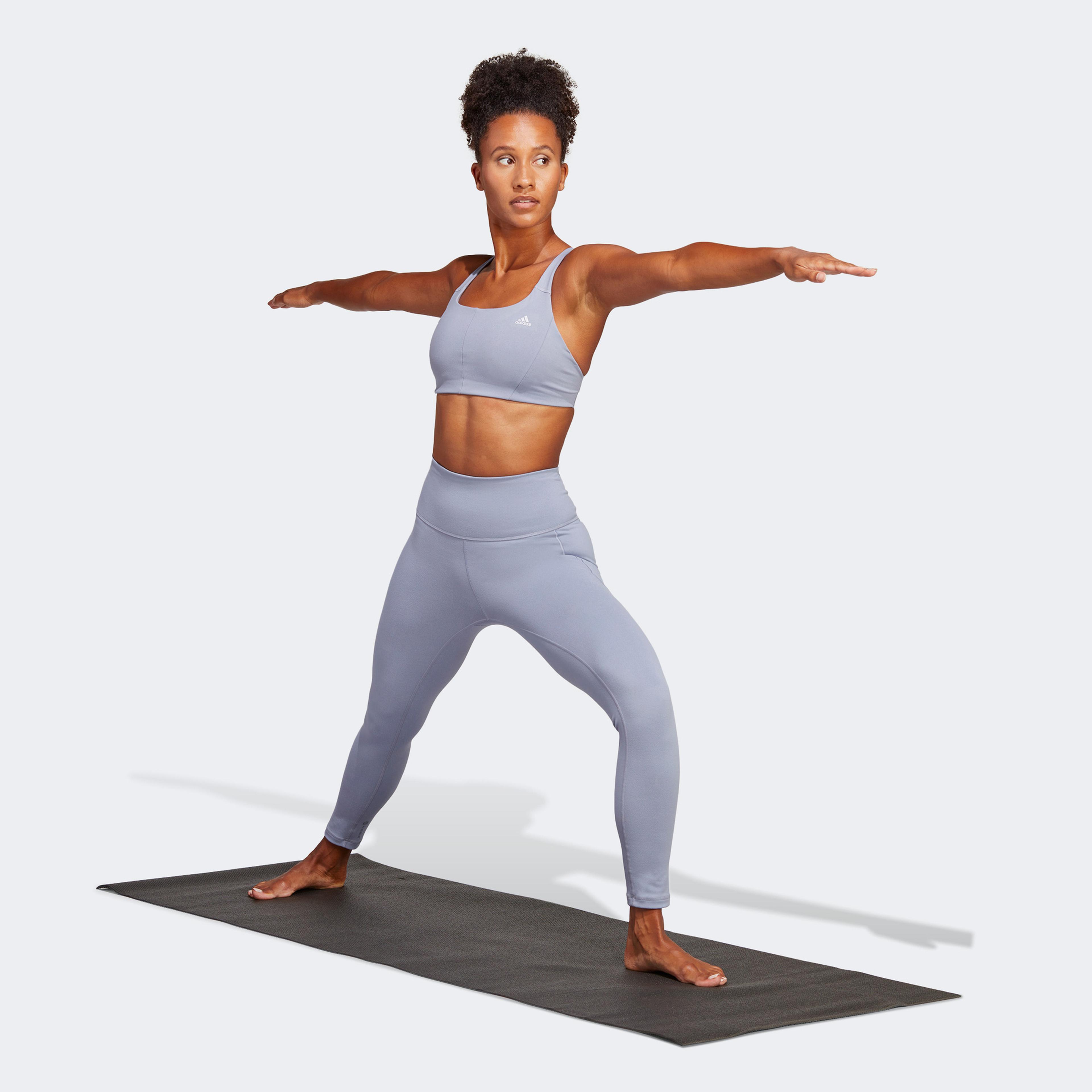 adidas  Yoga Studio 7/8  Kadın Gri Tayt