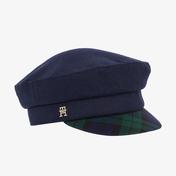 Tommy Hilfiger Baker Boy Hat Bw Kadın Mavi Şapka