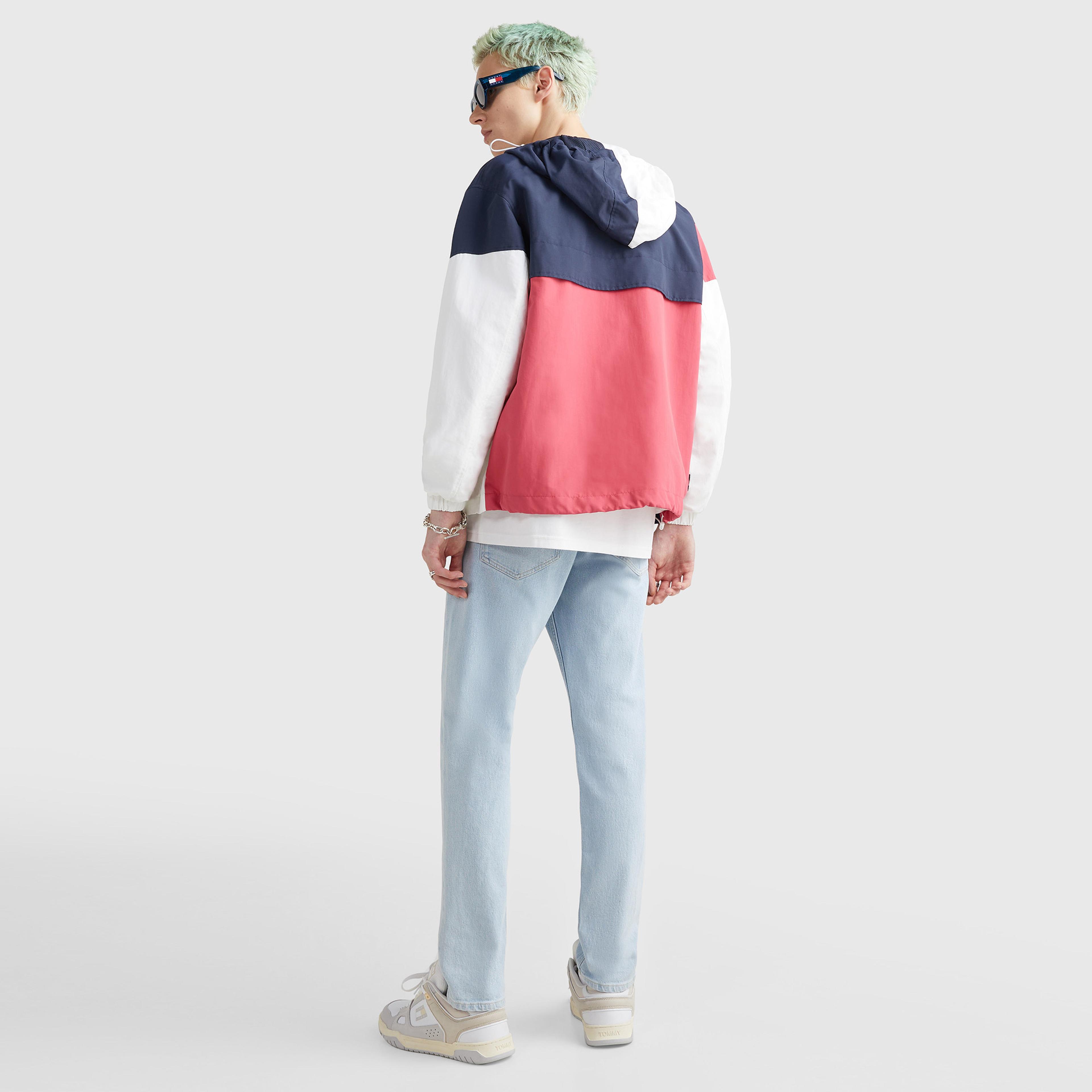 Tommy Jeans Archive Relaxed Fit Chicago Erkek Mavi Mont