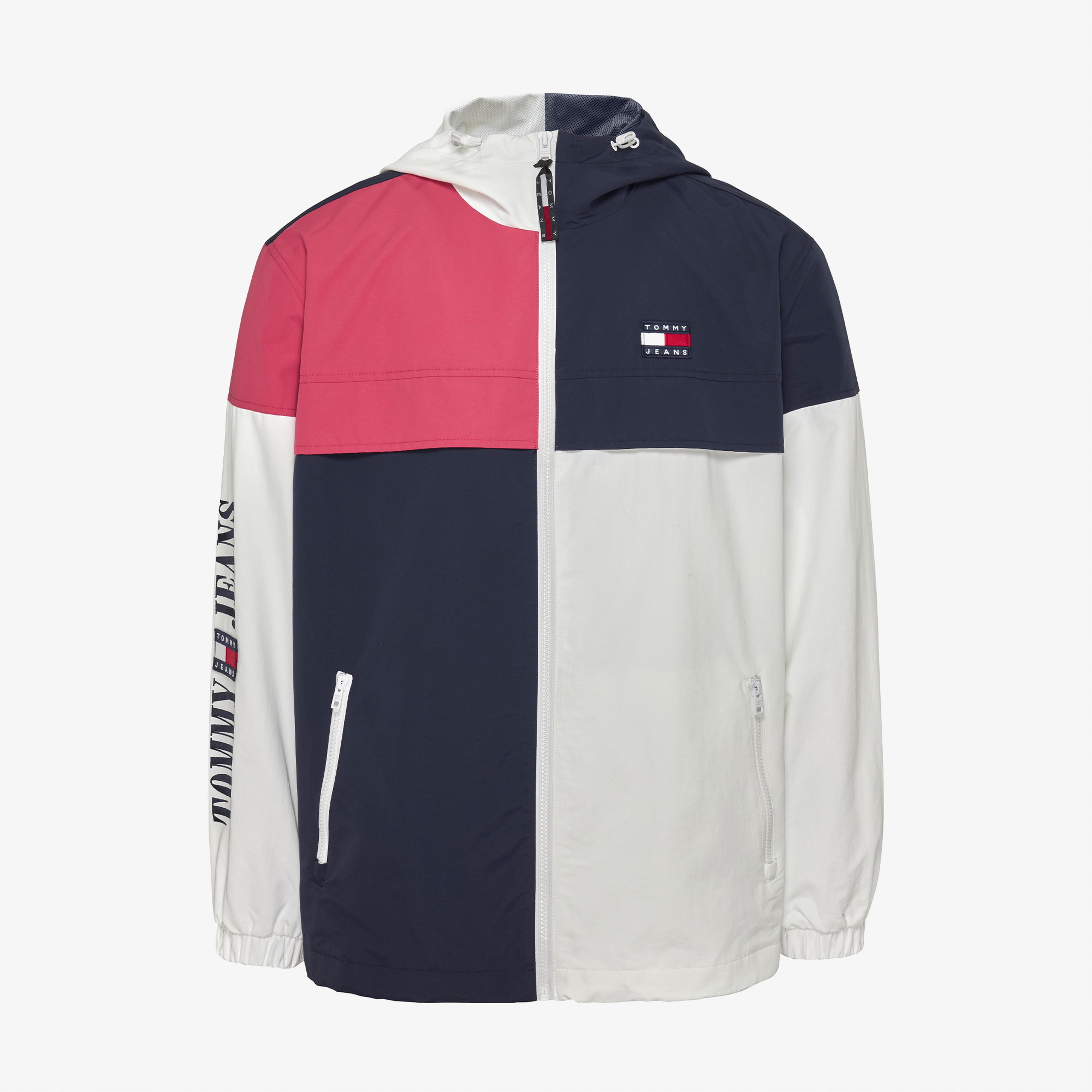 Tommy Jeans Archive Relaxed Fit Chicago Erkek Mavi Mont