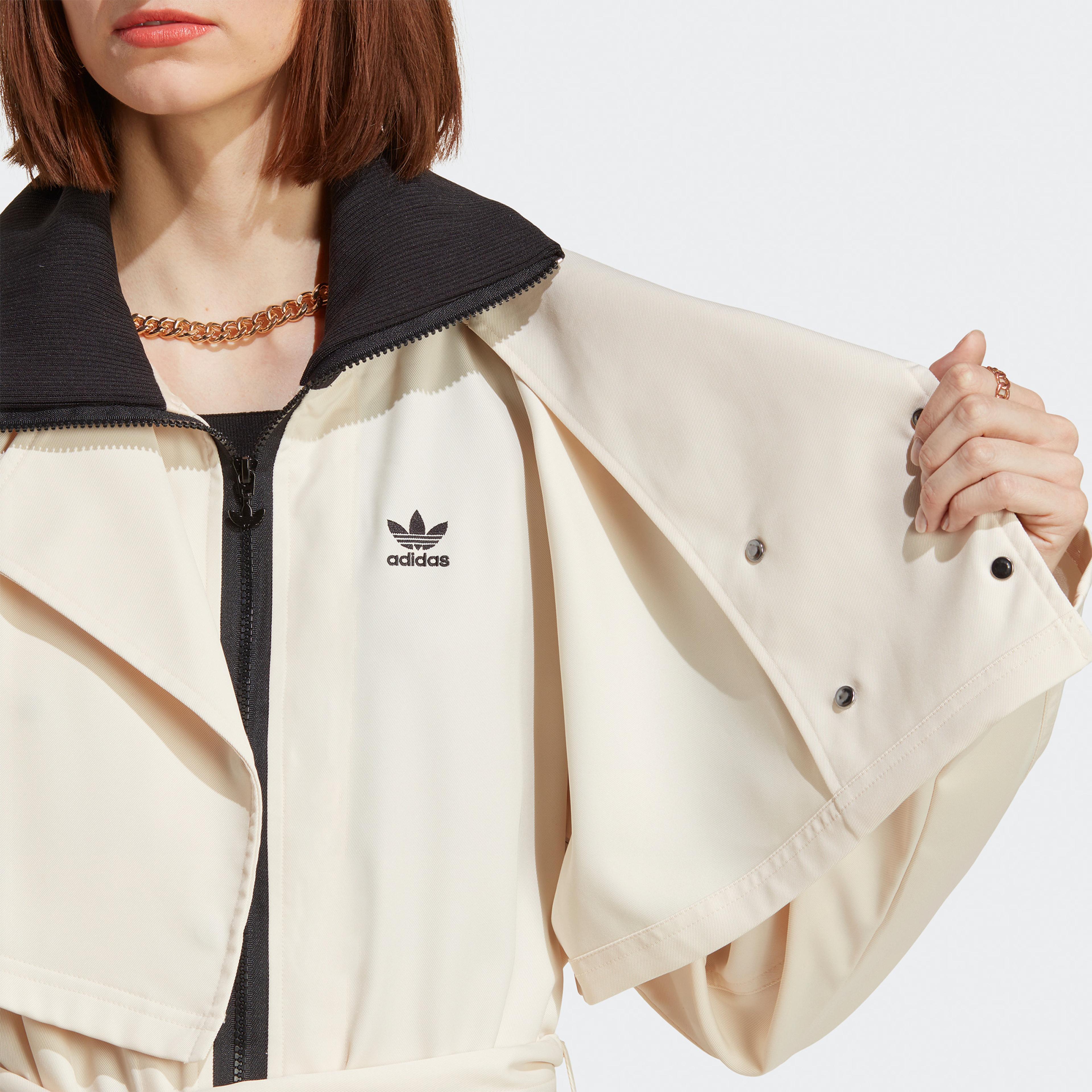 adidas Always Original Trençkot Kadın Krem Ceket