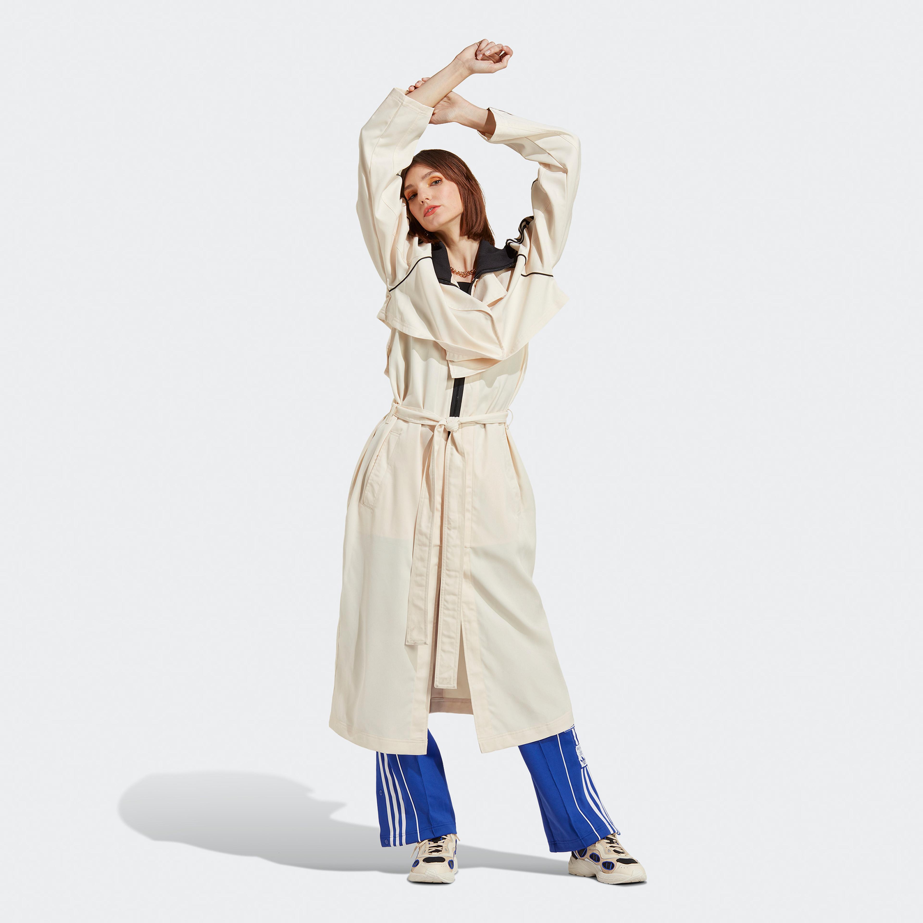 adidas Always Original Trençkot Kadın Krem Ceket