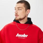 Holeacademie Essentials Erkek Kırmızı Hoodie