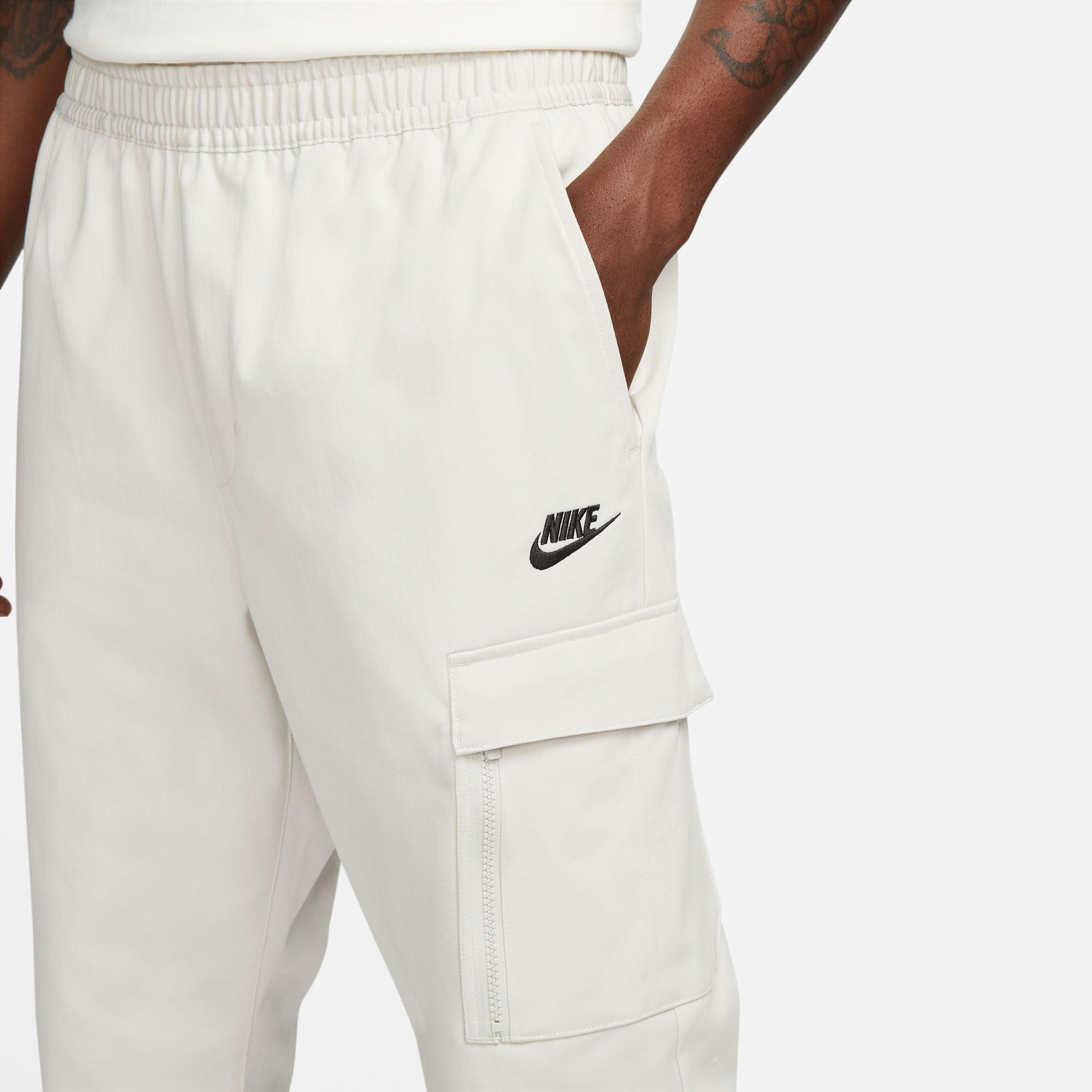 Nike Sportswear Erkek Beyaz Eşofman Altı