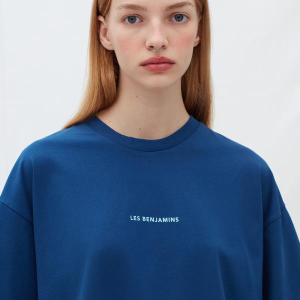 Les Benjamins Core Kadın Lacivert T-Shirt_5
