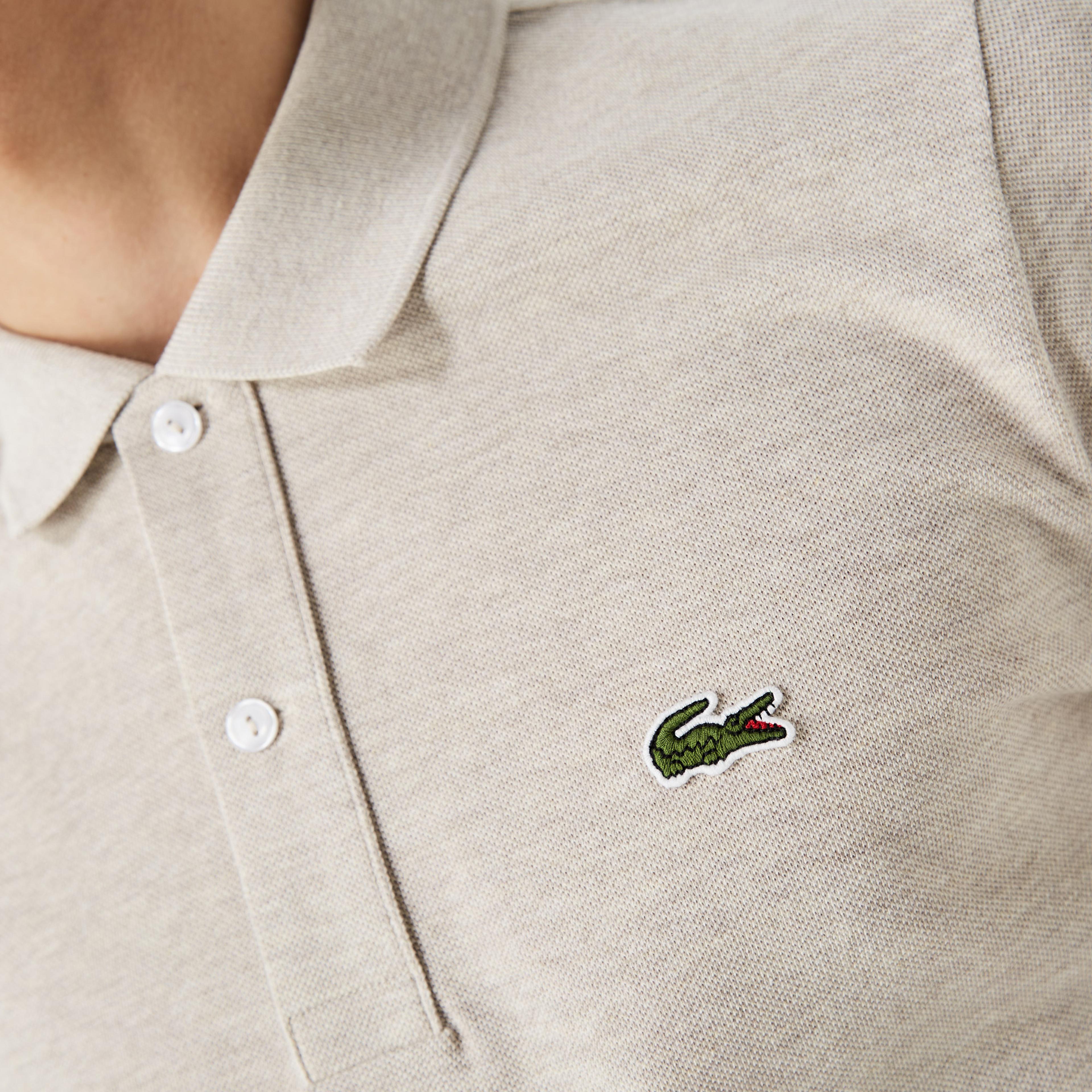Lacoste Erkek Slim Fit L.12.12 Bej Polo