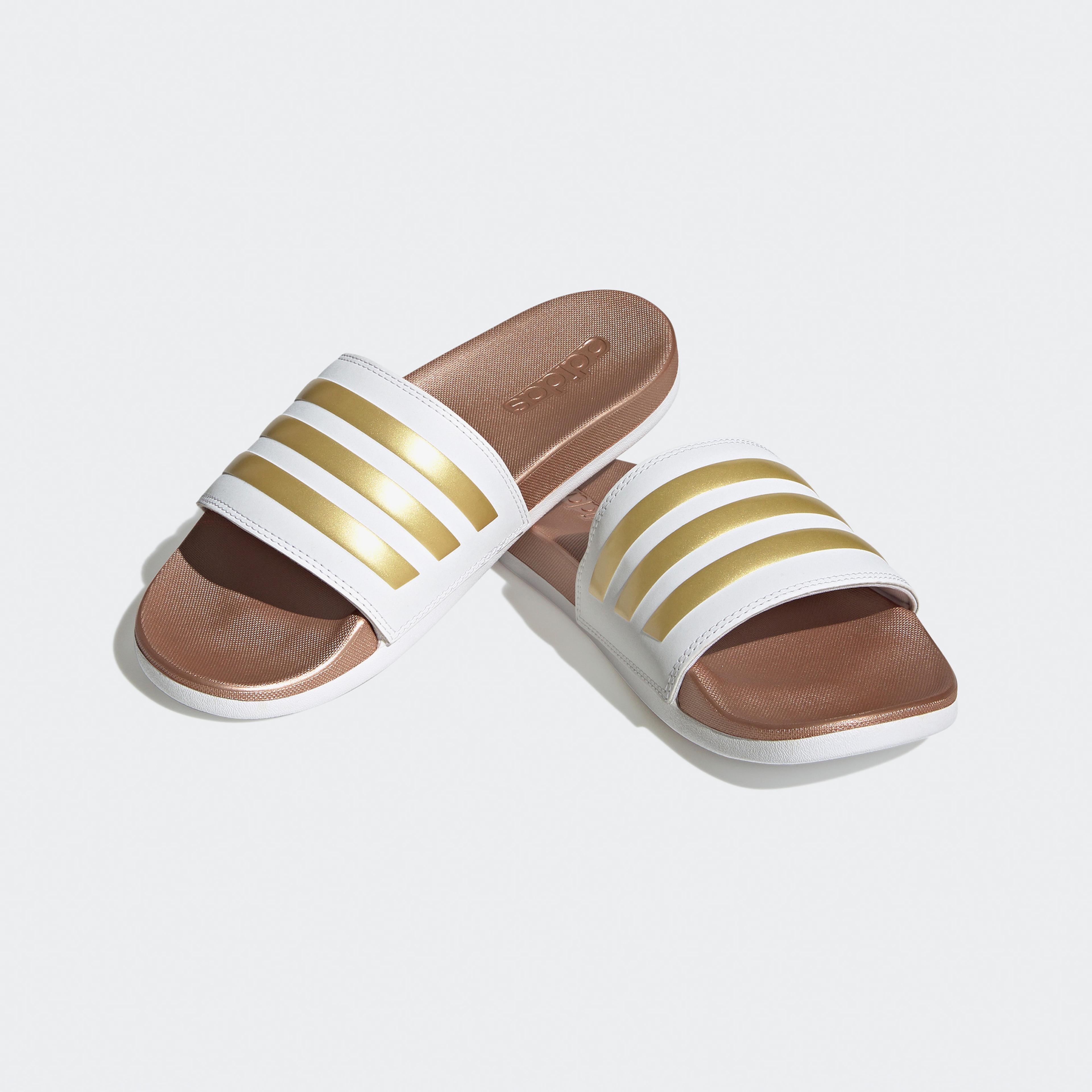 adidas Adilette Comfort  Kadın Beyaz Terlik
