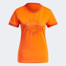 adidas Adicolor Cali Kadın Turuncu T-Shirt