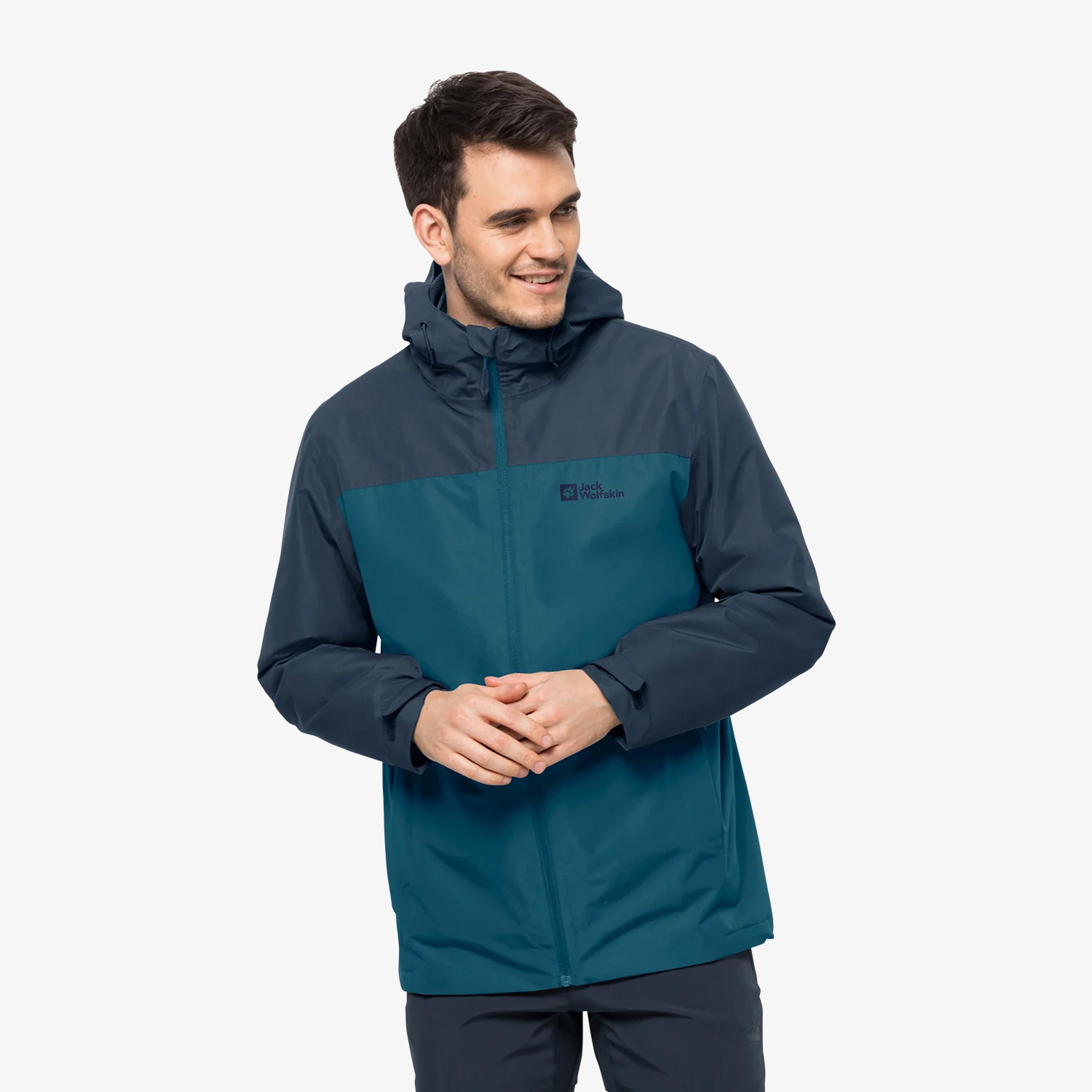 Jack Wolfskin Taubenberg 3in1 Erkek Mavi Mont