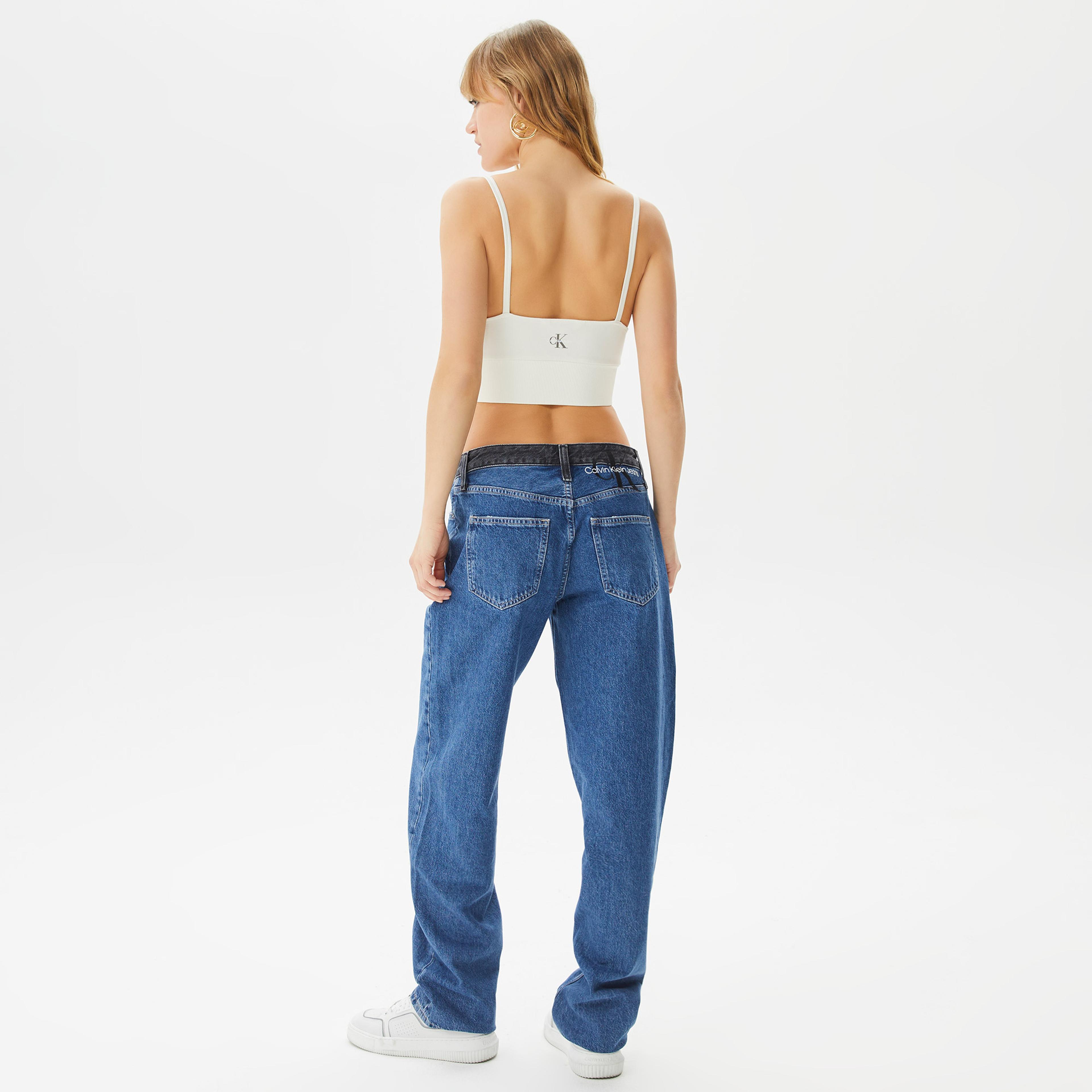 Calvin Klein Jeans Milano Kadın Beyaz T-Shirt