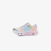 Skechers Flutter Heart Lights-Simply L Bebek Gri Spor Ayakkabı
