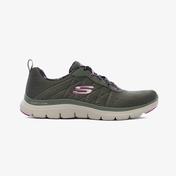 Skechers Flex Appeal 4.0-Floral Ground Kadın Yeşil Spor Ayakkabı