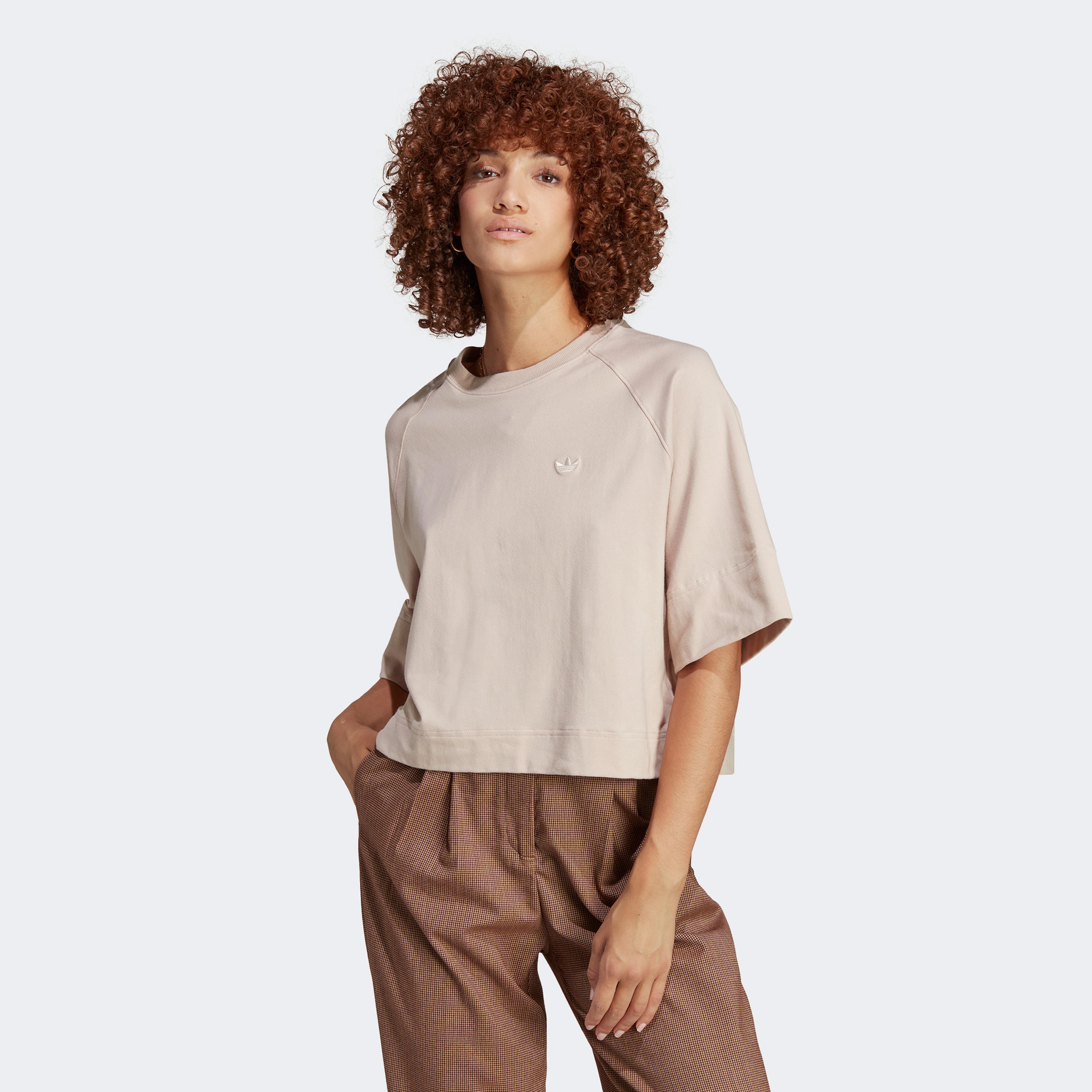 adidas Premium Essentials Kadın Pembe T-Shirt