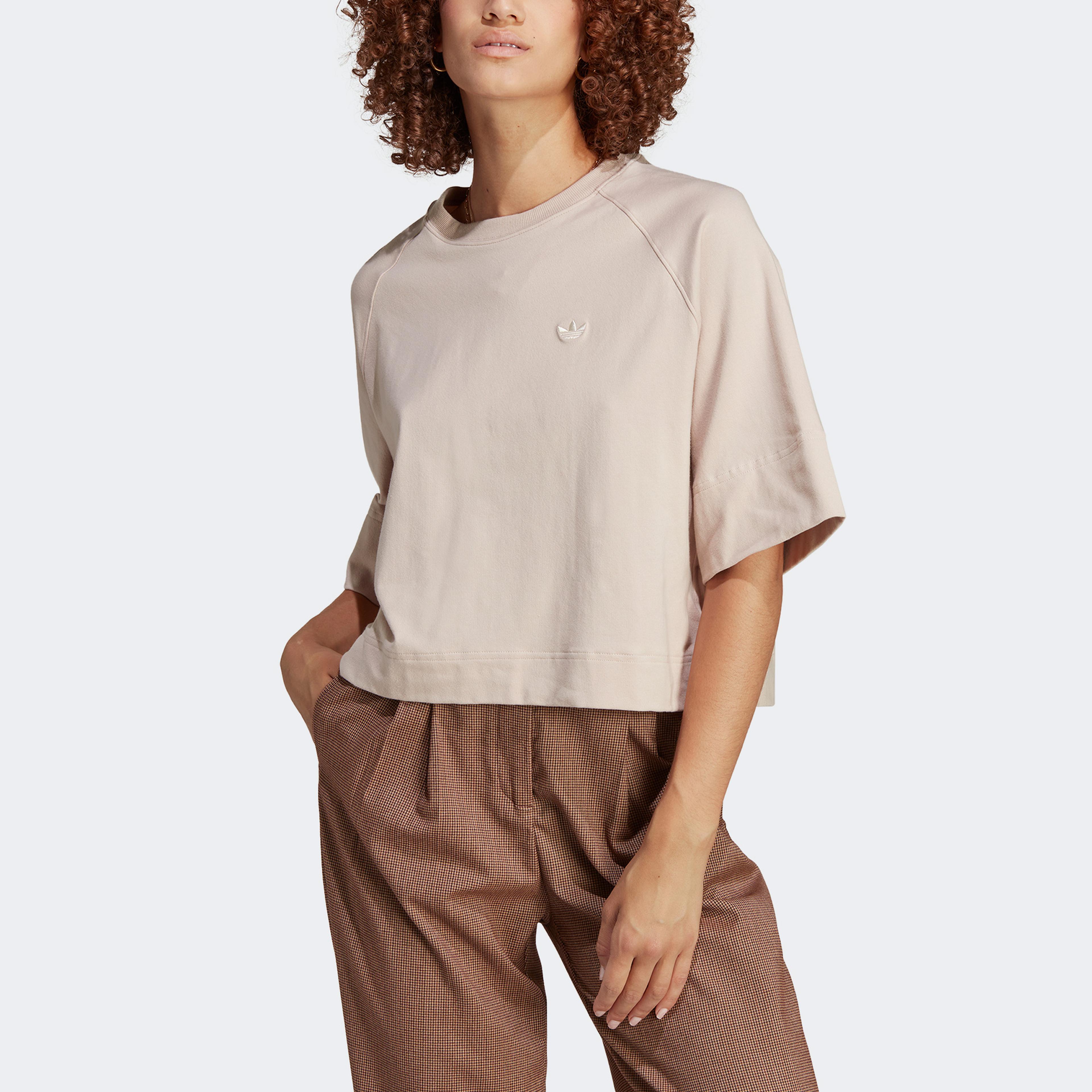 adidas Premium Essentials Kadın Pembe T-Shirt
