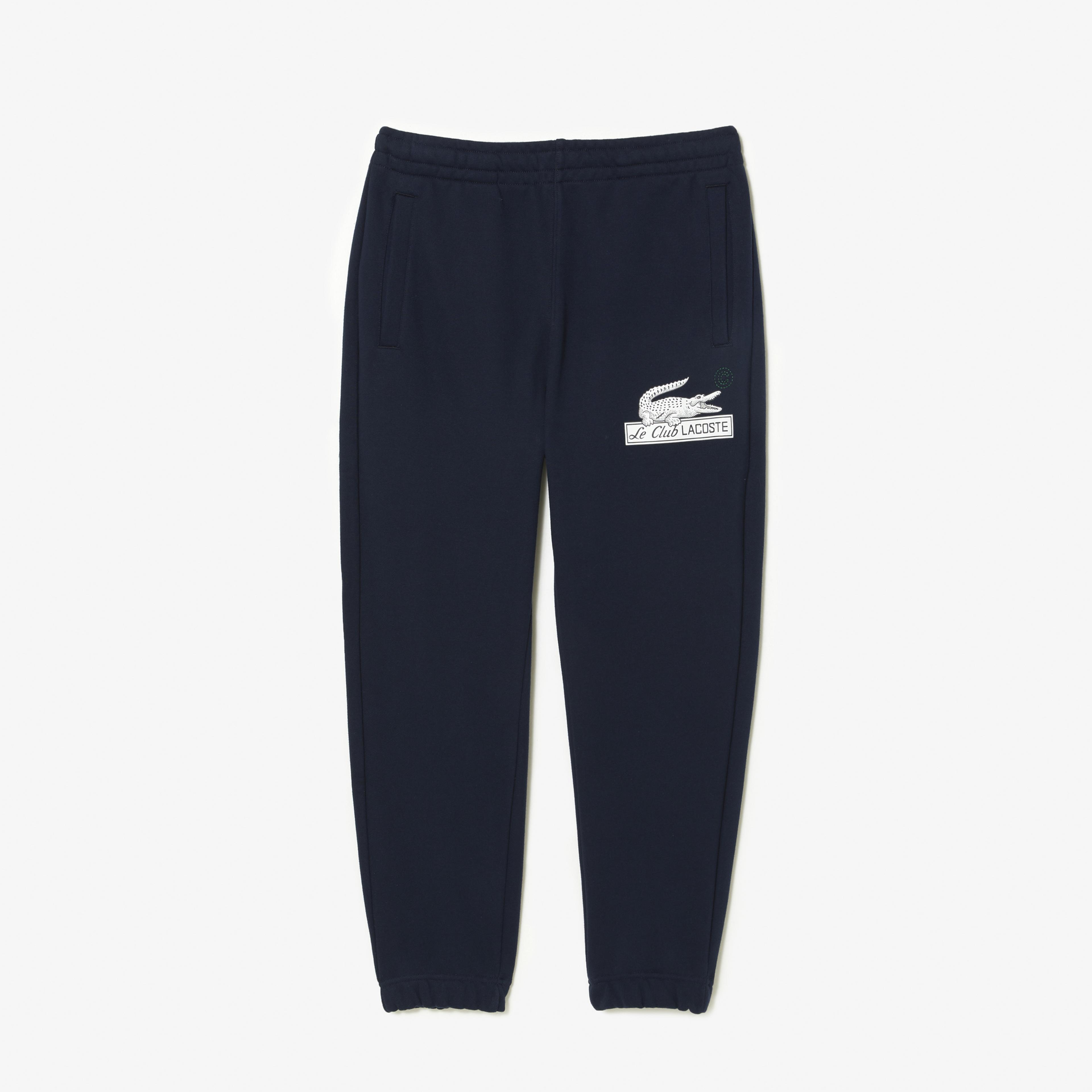 Lacoste Neo Heritage Erkek Regular Fit Organik Pamuk Lacivert Eşofman Altı