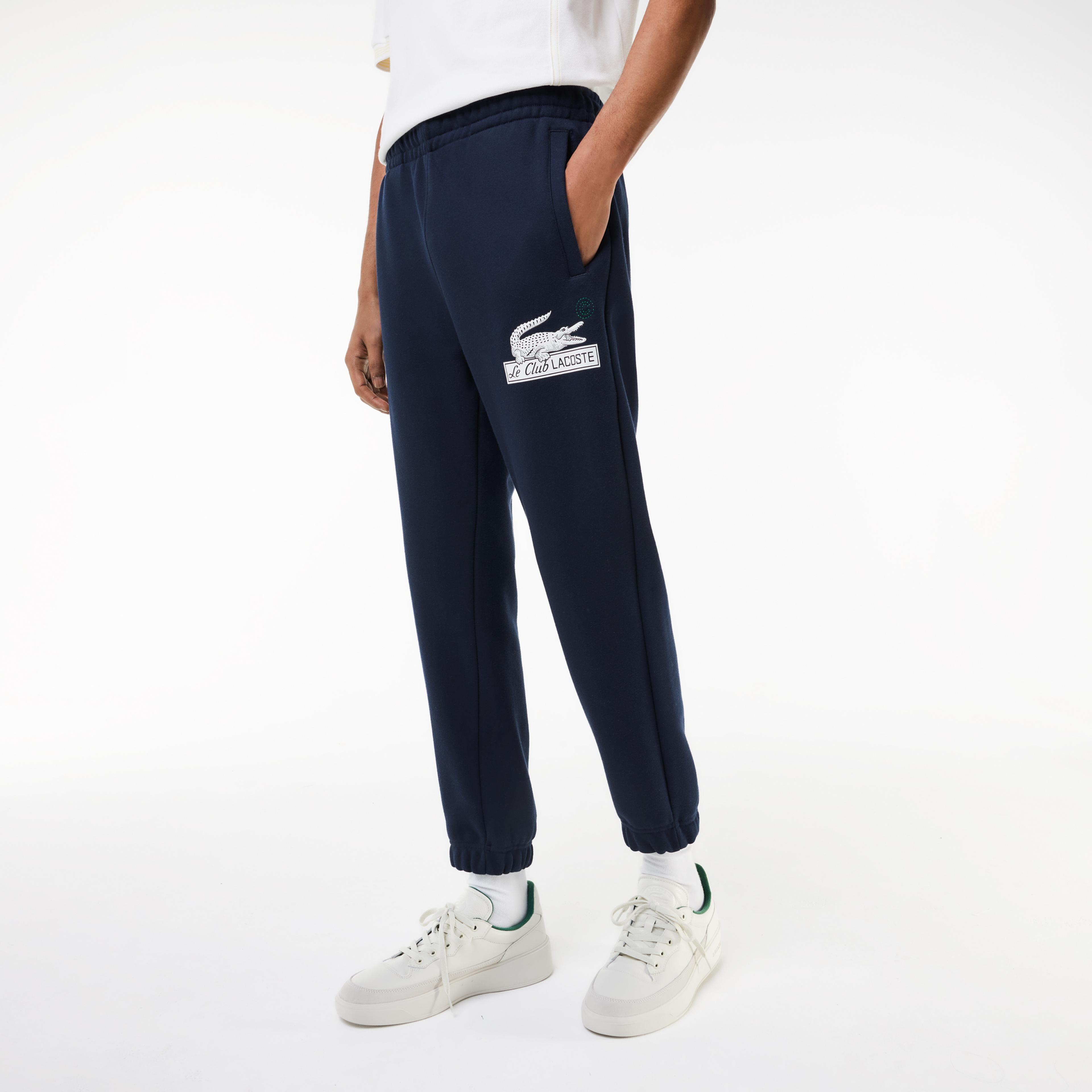 Lacoste Neo Heritage Erkek Regular Fit Organik Pamuk Lacivert Eşofman Altı
