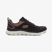 Skechers Flex Appeal 4.0-Wild Pulse Kadın Siyah Spor Ayakkabı