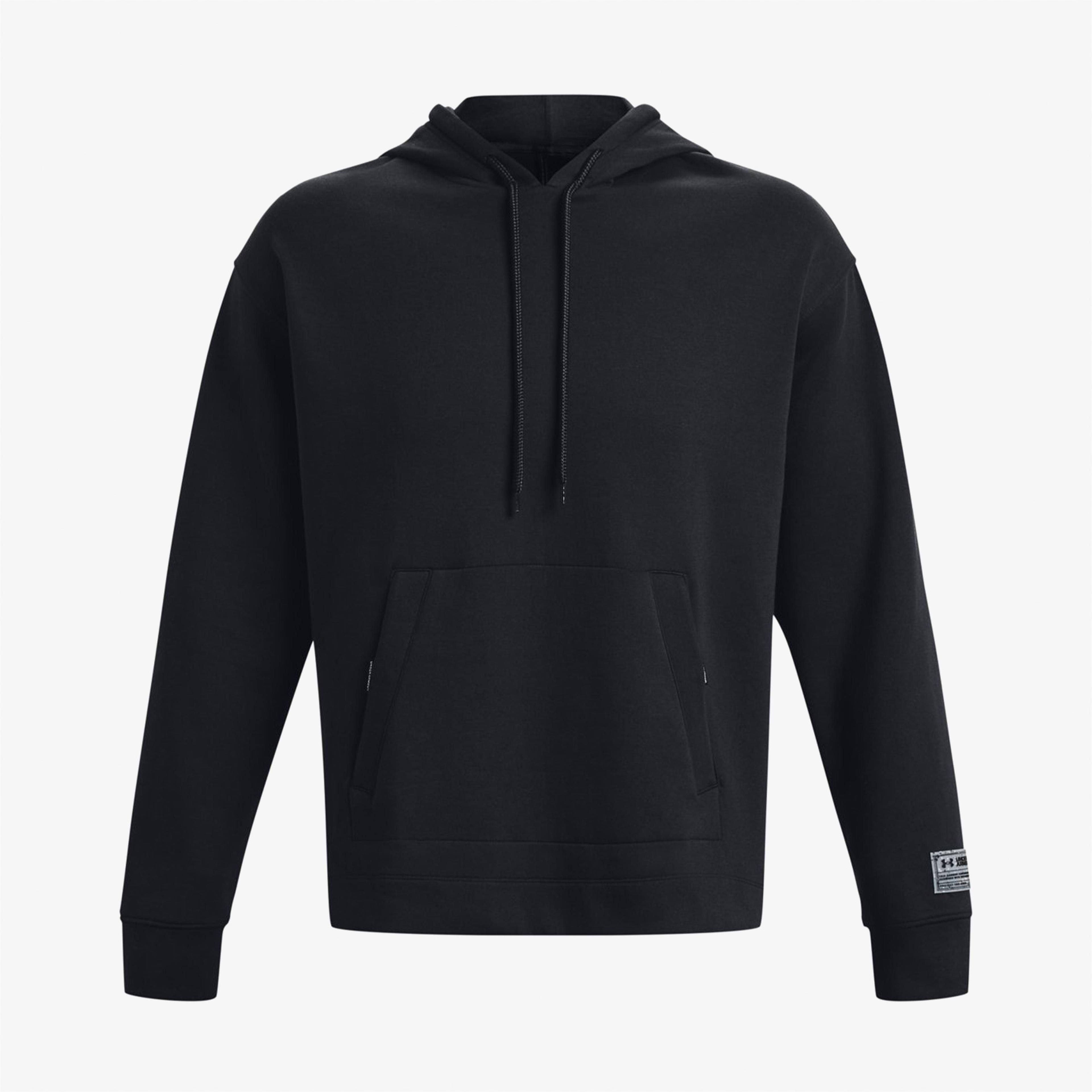 Under Armour Summit Knit Erkek Siyah Hoodie