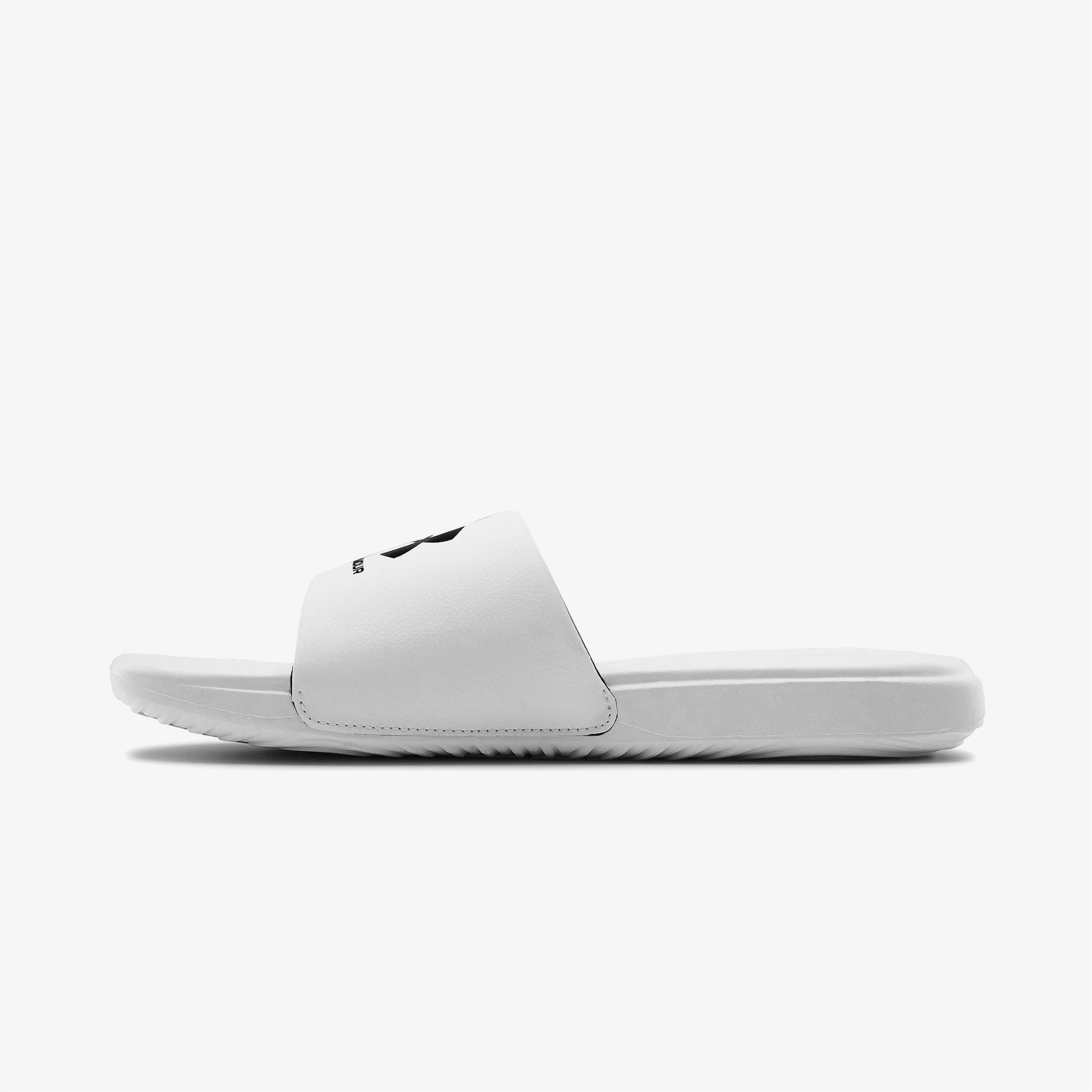 Under Armour M Ansa Fix Sl Erkek Beyaz Terlik
