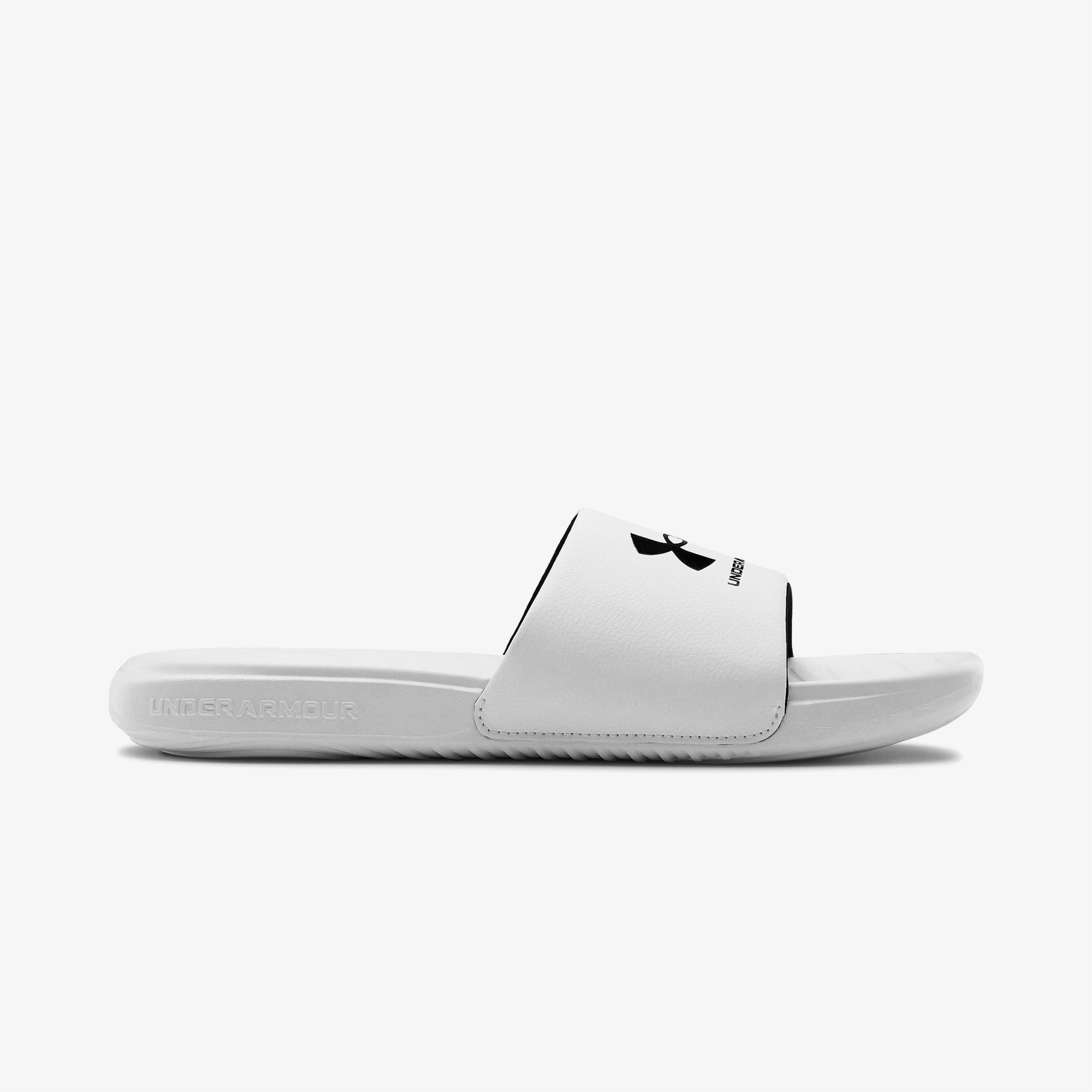 Under Armour M Ansa Fix Sl Erkek Beyaz Terlik