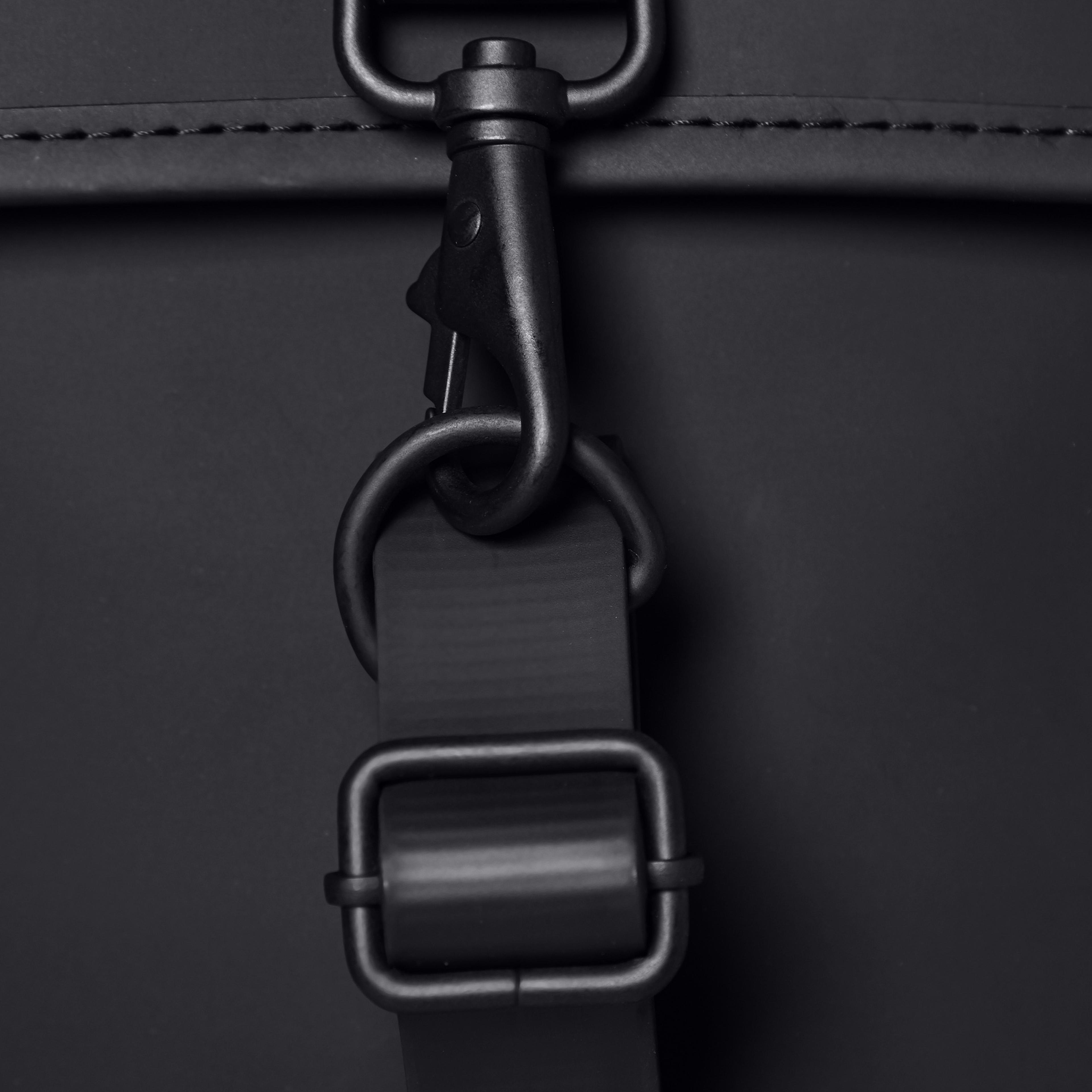 Rains Backpack Unisex Siyah Sırt Çantası