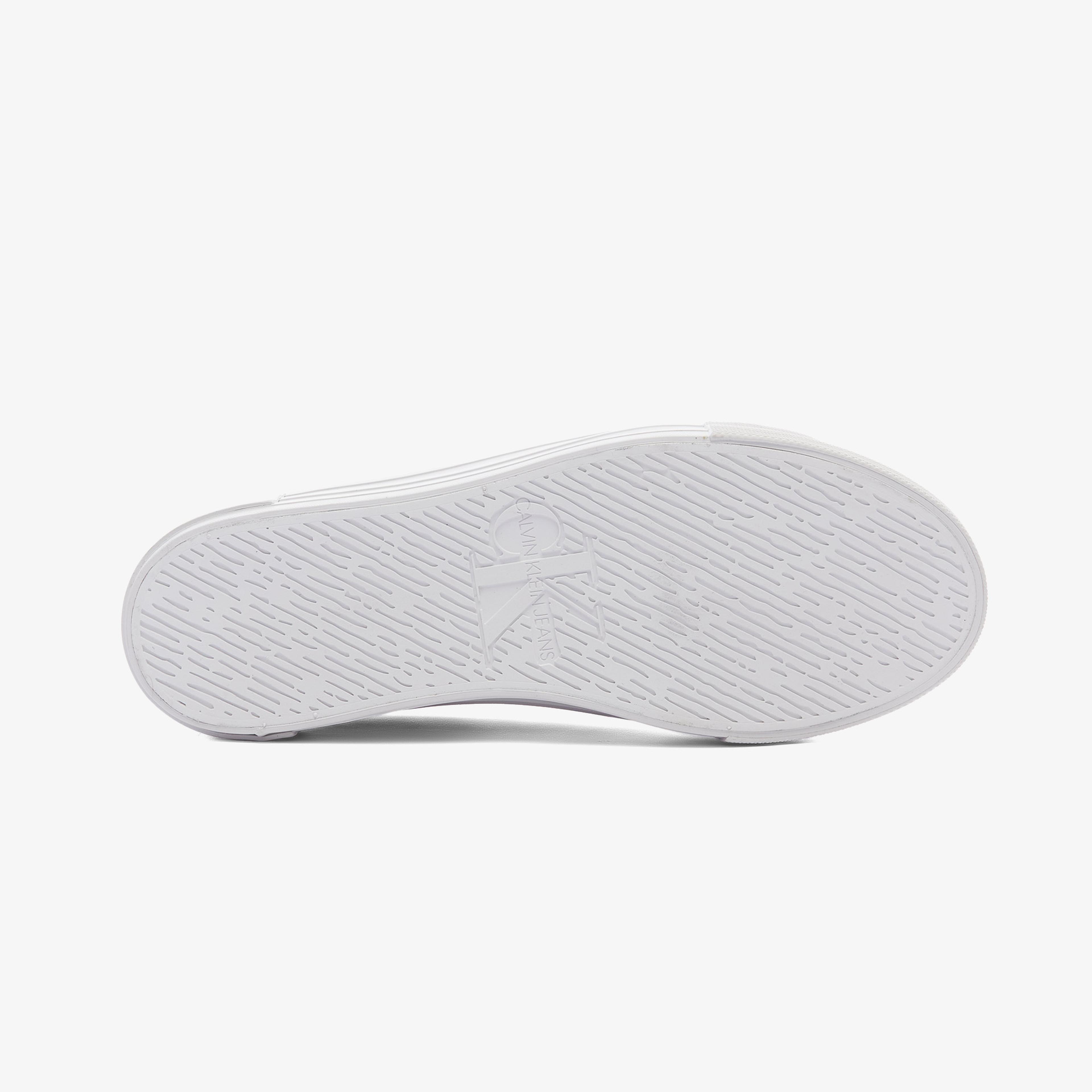 Calvin Klein Jeans Vulc Flatform Bold Leather-Glossy Kadın Siyah Sneaker