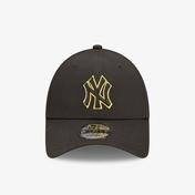 New Era New York Yankees Team Outline Unisex Siyah Şapka